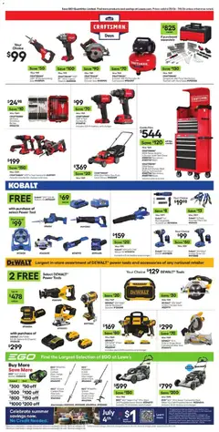 Preview of Lowe's weekly ads valid from 06/25/2026 | Page: 3