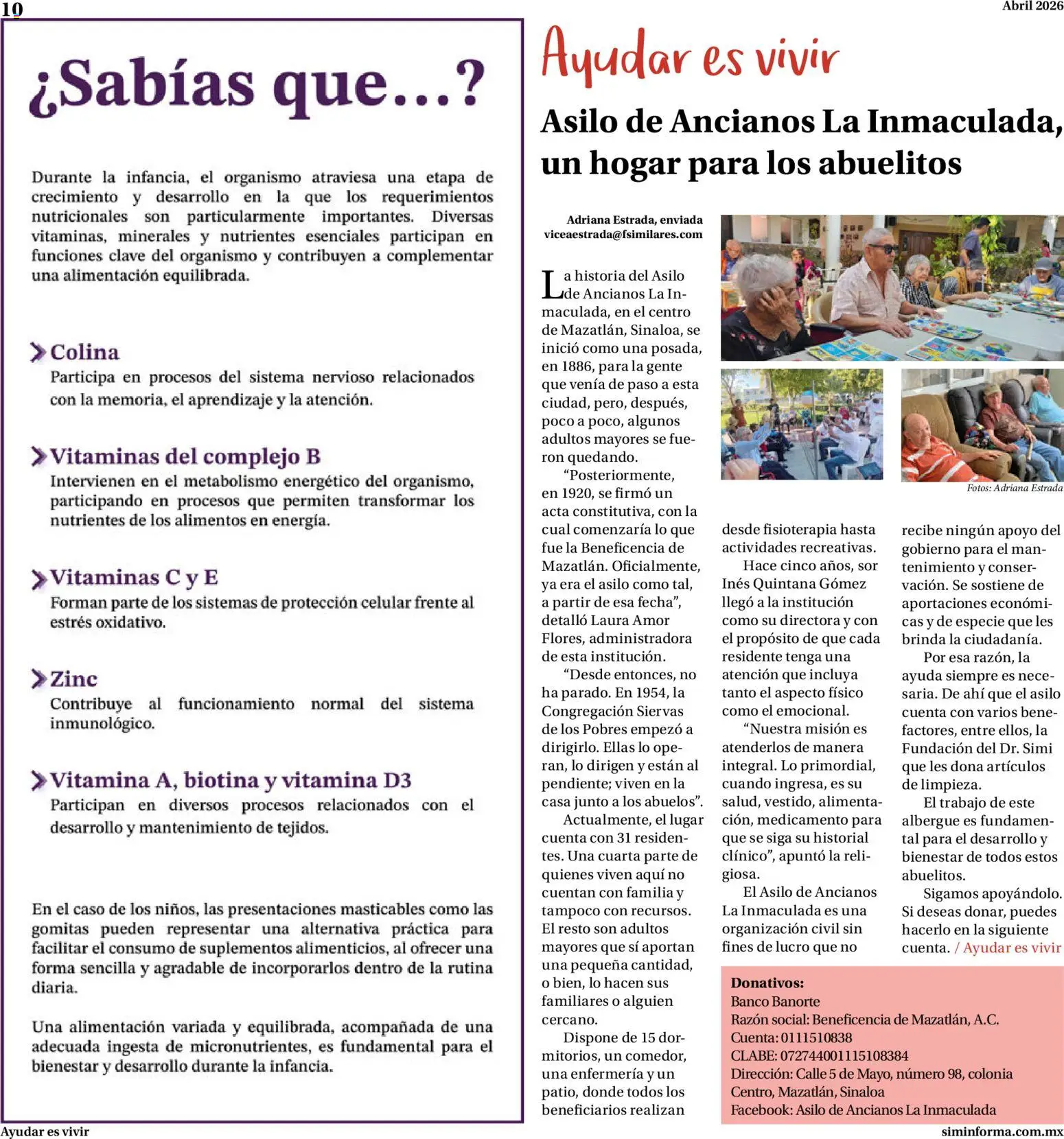 Nuevas ofertas de Farmacias Similares válidas en toda la República Mexicana desde el 01.04.2026. ¡Encuentra las mejores ofertas en Farmacias Similares catálogo! | Página: 10 | Productos: Vitaminas, Banco, Gomitas