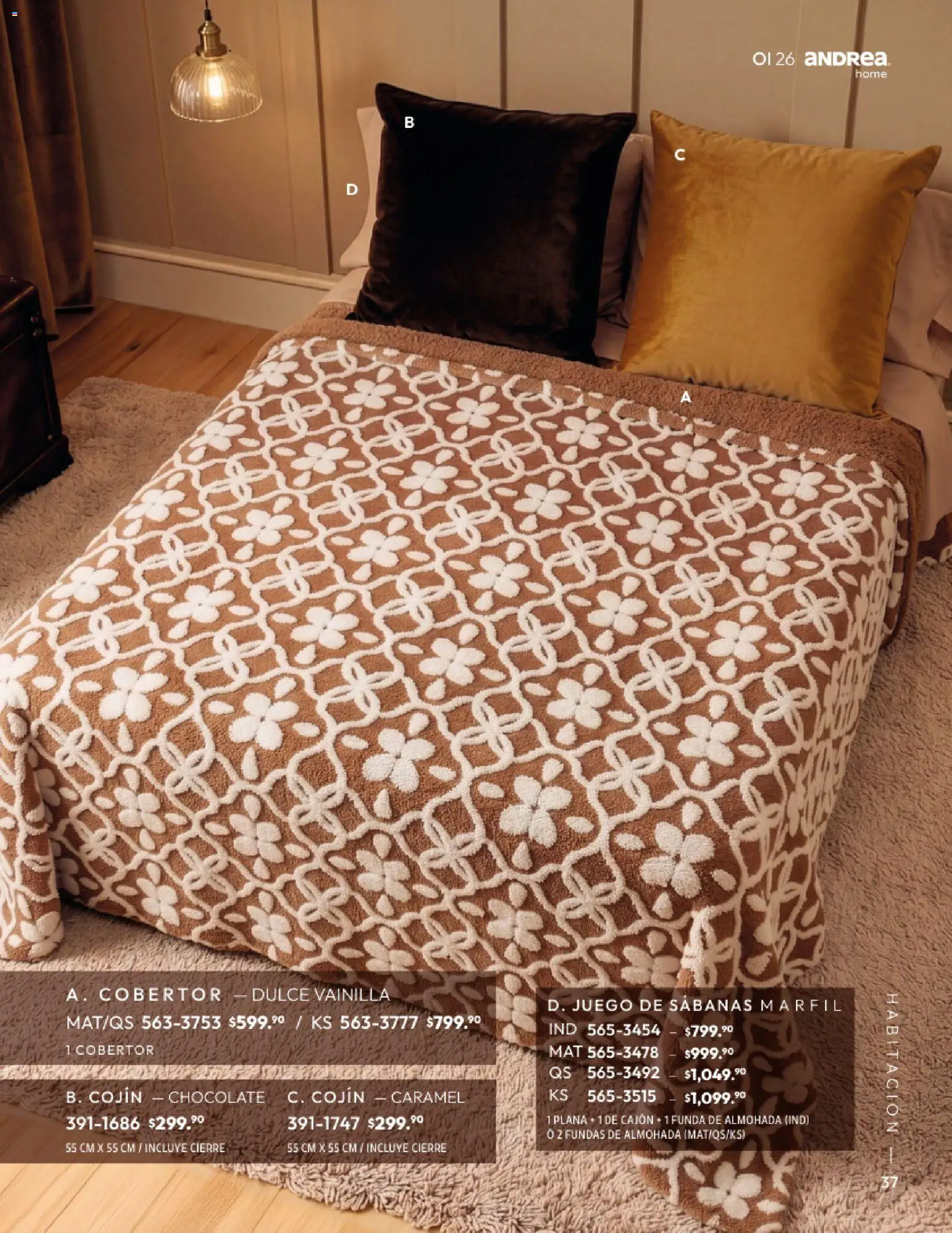 Nuevas ofertas de Andrea válidas en toda la República Mexicana desde el 01/09/2026. ¡Encuentra las mejores ofertas en Andrea catálogo Home! | Página: 37