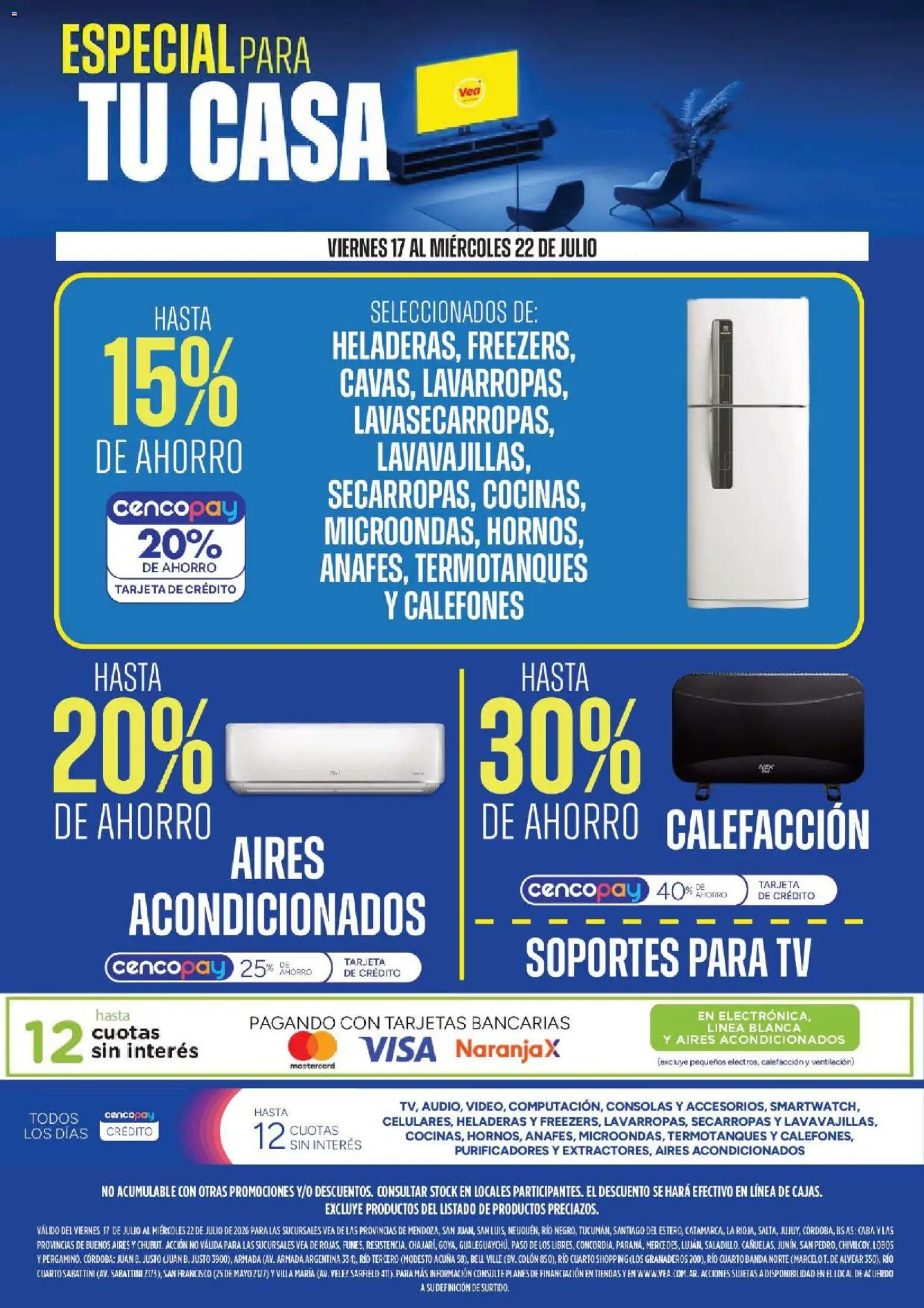 Vea - Especial para tu casa │ válido desde el 17/07/2026 | Página: 1