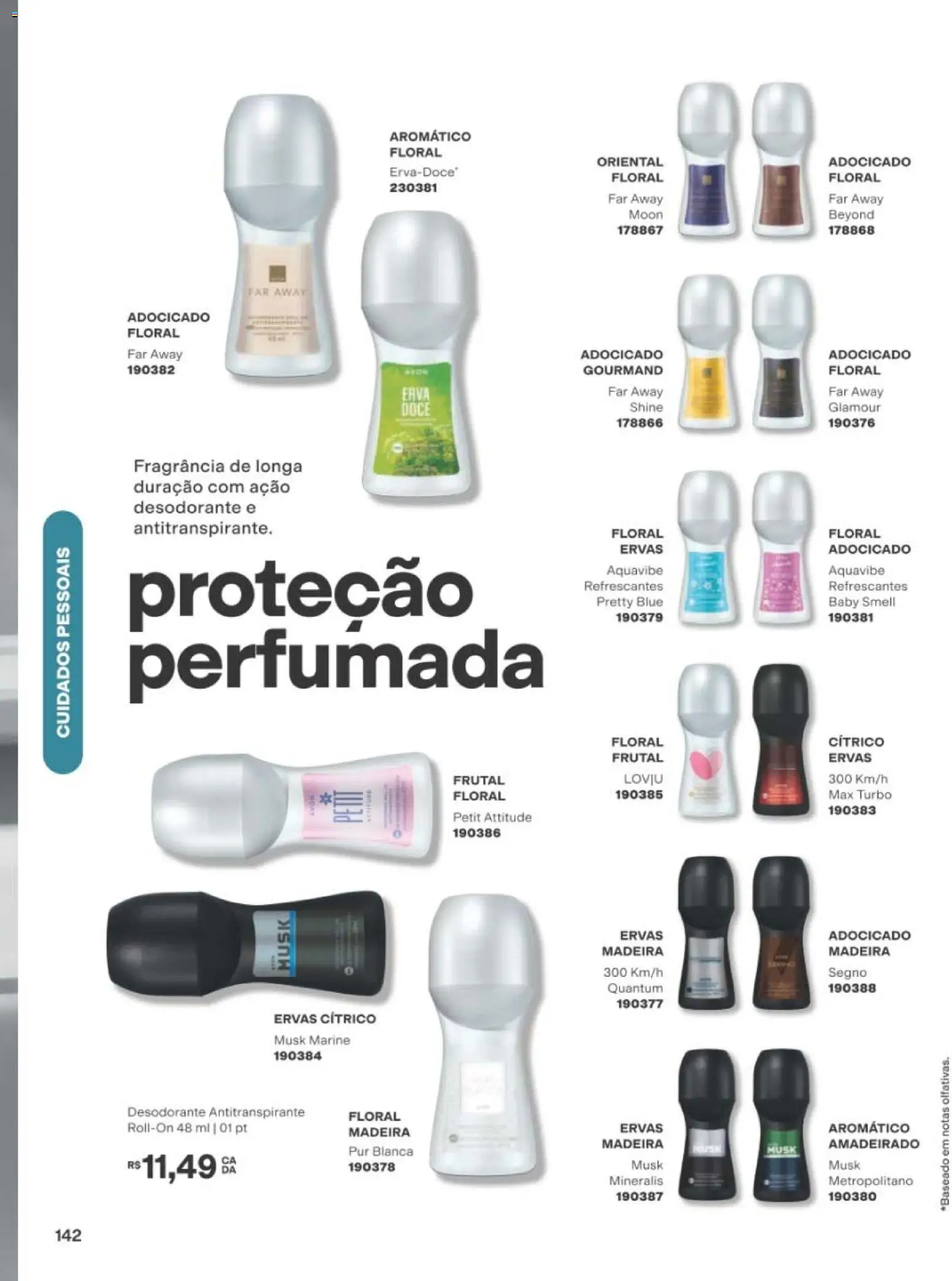 Avon Folheto - válido de 22/06/2026 | Página: 143 | Produtos: Fragrância, Desodorante