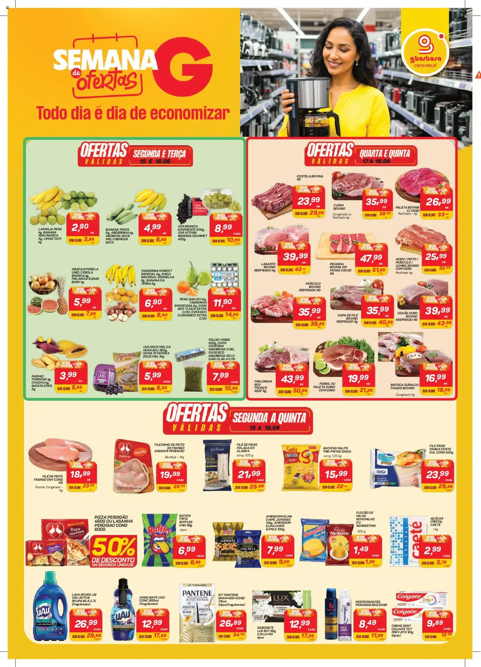 Gbarbosa Folheto - válido de 15.06.2026 | Página: 1 | Produtos: Lombo, Ovos, Abacaxi, Amaciante