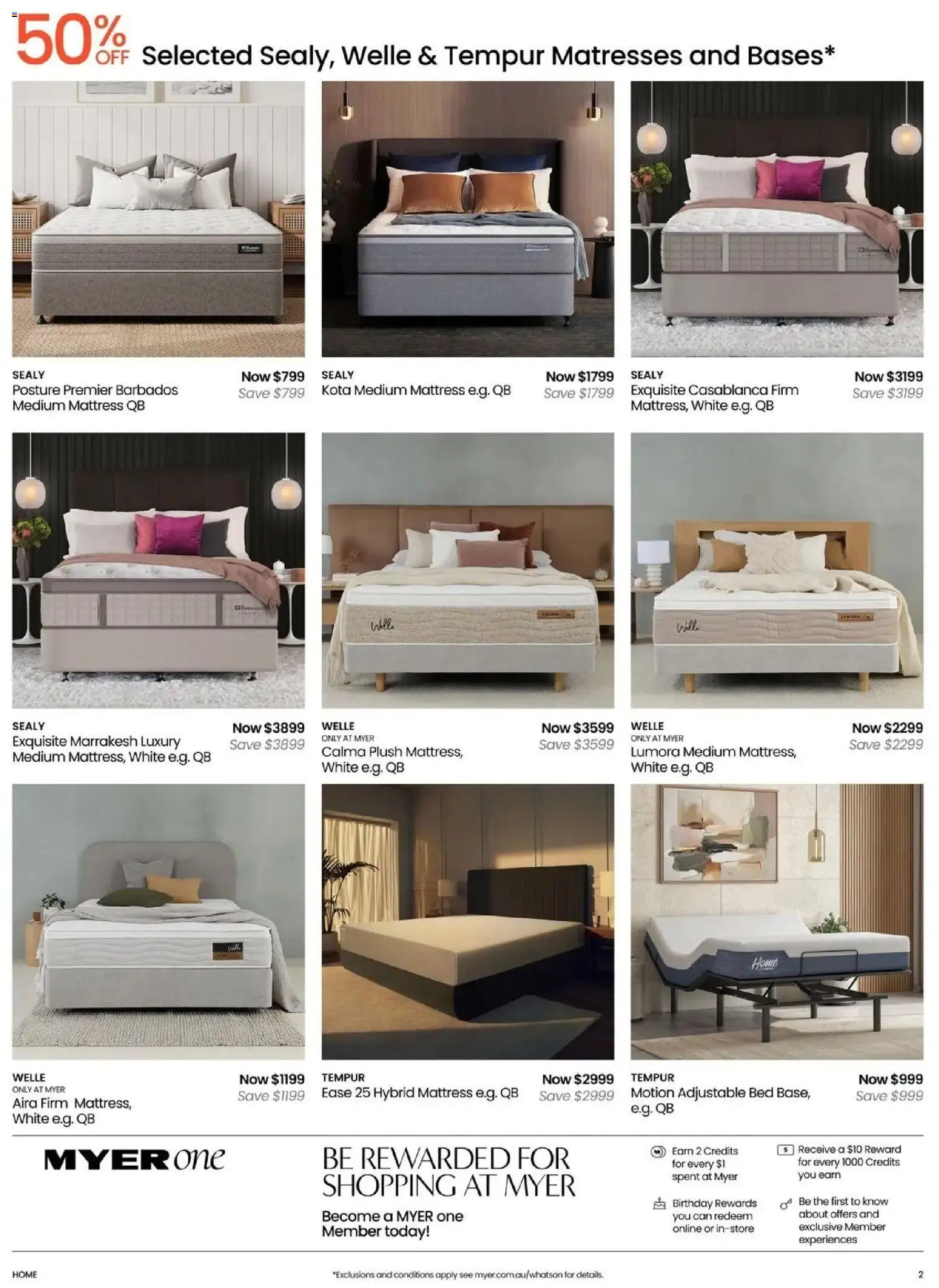 Deals catalogue - valid from 04.05.2026 | Page: 2 | Products: Bed, Mattress