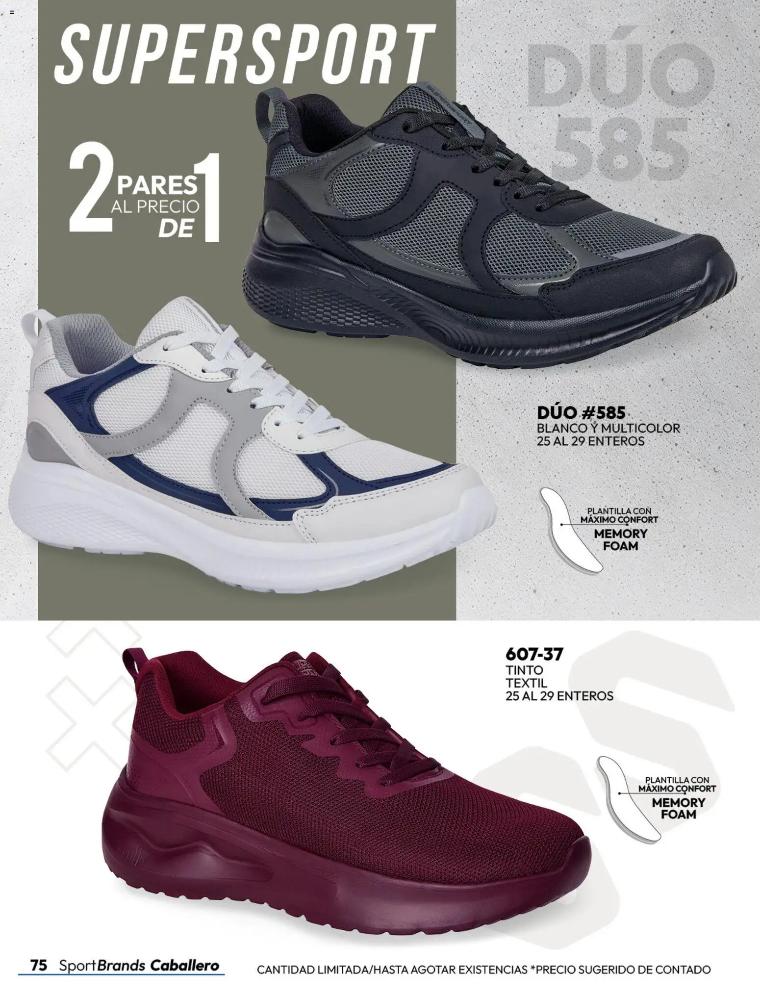 Nuevas ofertas de Cklass válidas en toda la República Mexicana desde el 08/07/2026. ¡Encuentra las mejores ofertas en Cklass catálogo Sportbrands dama! | Página: 223