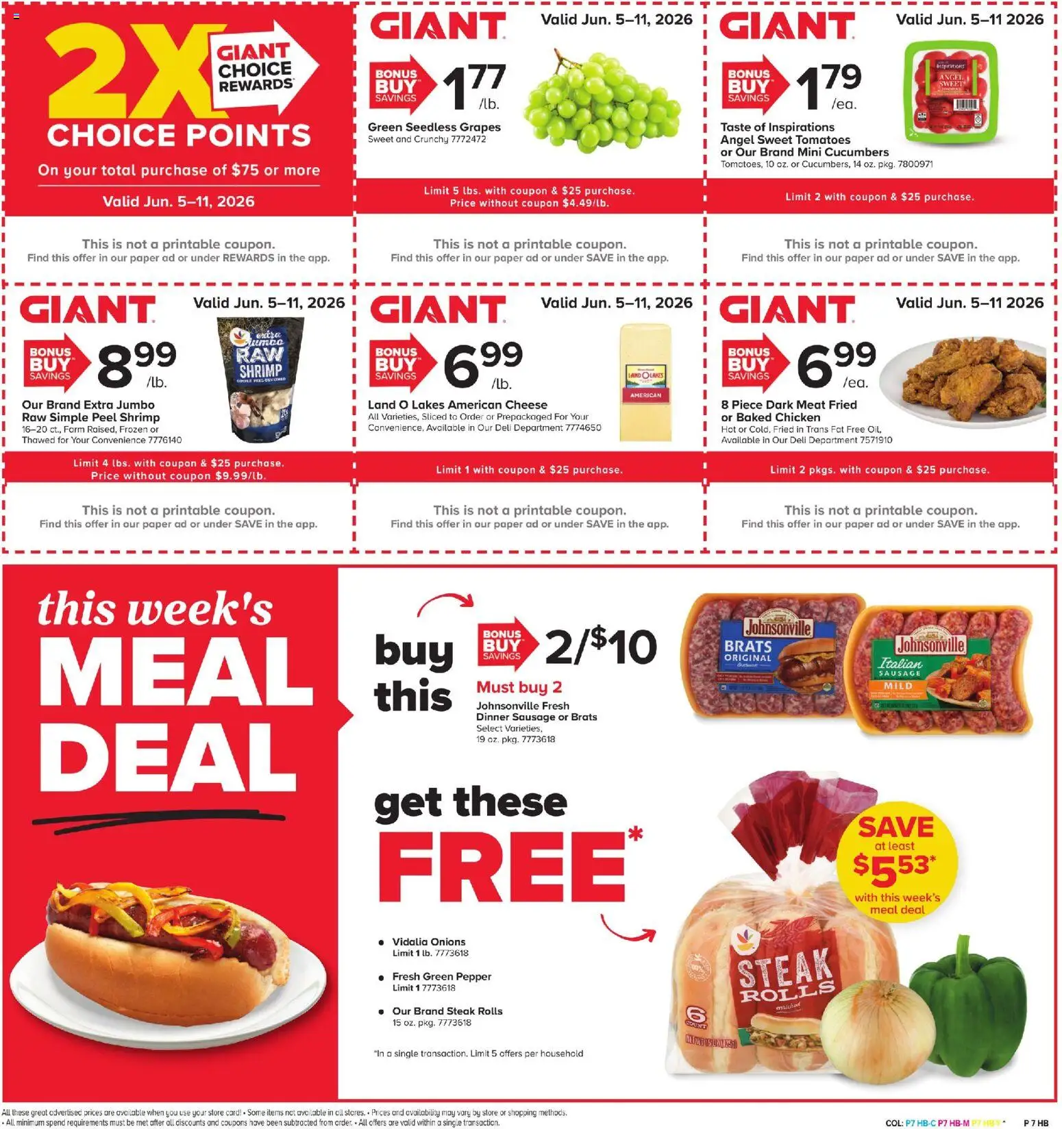The new Giant flyer is now online. See all June offers on your mobile and save! | United States