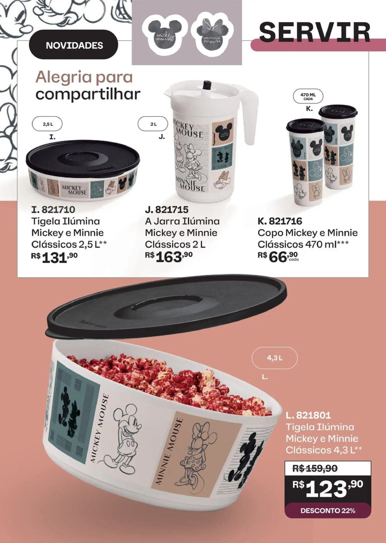 Tupperware Folheto - válido de 01/10/2026 | Página: 51 | Produtos: Jarra, Mouse, Tigela