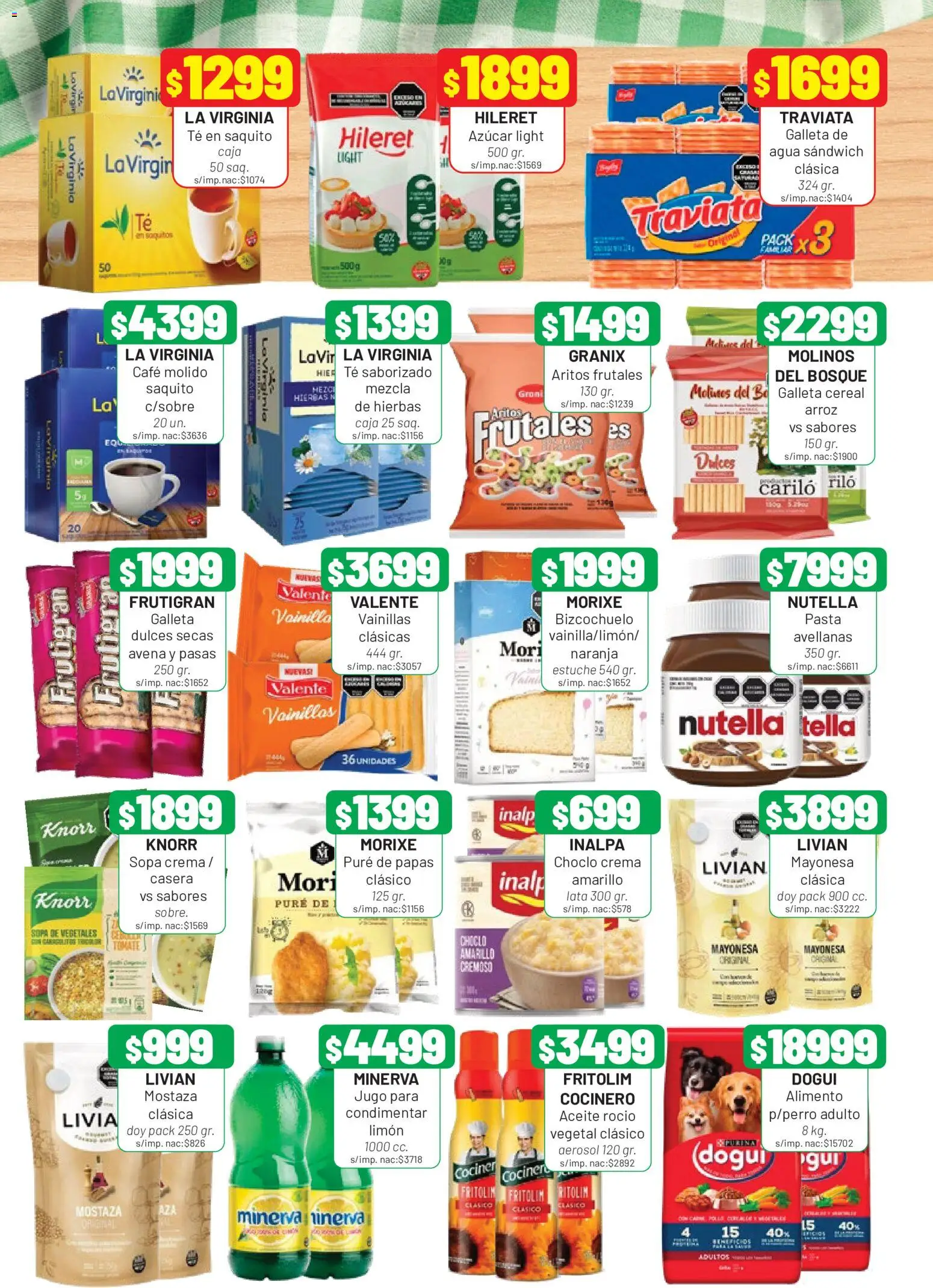 Almacor catálogo │ válido desde el 13/08/2026 | Página: 6 | Productos: Avena, Dulces, Jugo, Pasta