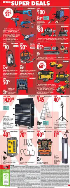 Preview of Canadian Tire flyer - Spring Super Deals from shop Canadian Tire valid from 07.05.2026 | Page: 7 | Products: Brush, Cabinet