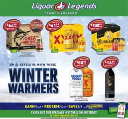 Preview of Liquor Legends catalogue Greenslopes - valid from 29/07/2026