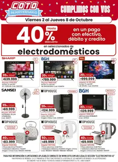 Vista previa Coto - Electro Motivo válido desde el 02/10/2026