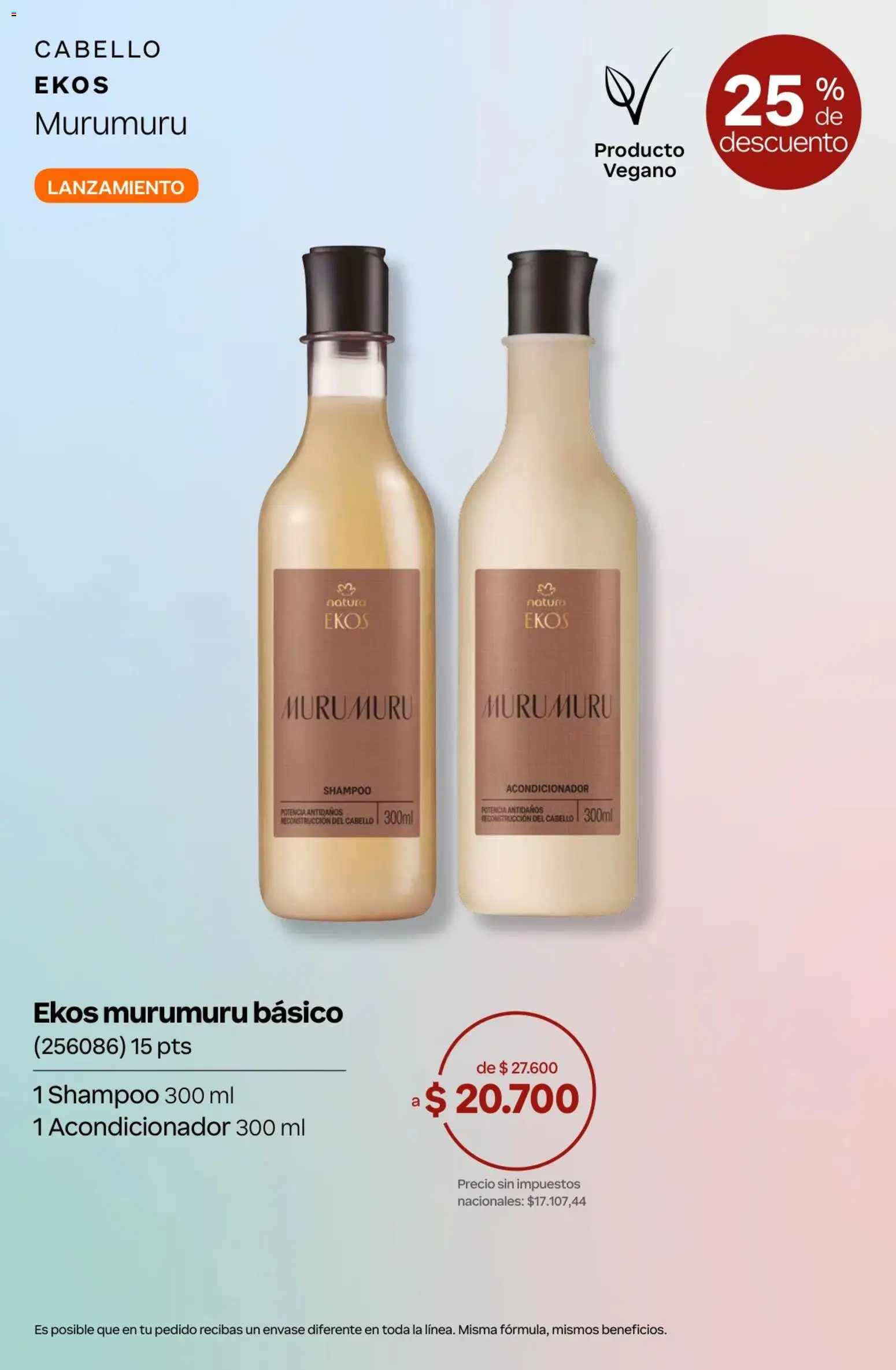 Catálogo Natura Ciclo 7 │ válido desde el 06.05.2026 | Página: 31 | Productos: Shampoo, Acondicionador