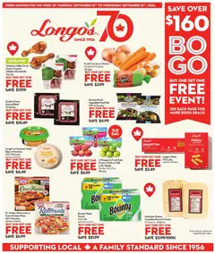 Preview of Longo's weekly flyer / circulaire from shop Longo's valid from Sep 10, 2026