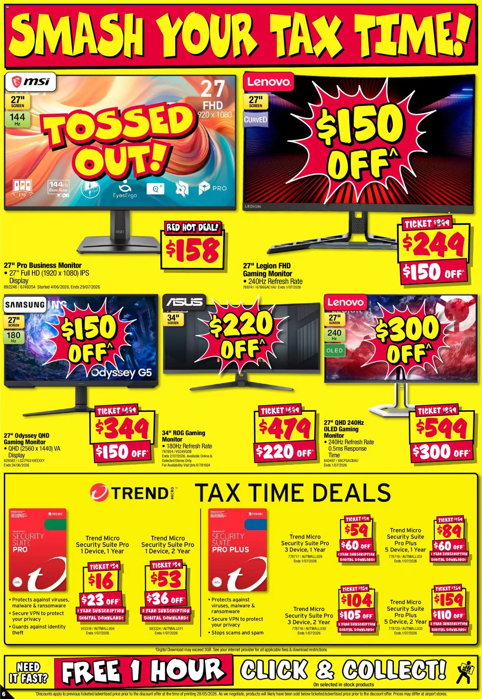 JB Hi-Fi catalogue - valid from 11.06.2026 | Page: 6 | Products: Suite, Digital, Monitor, Screen