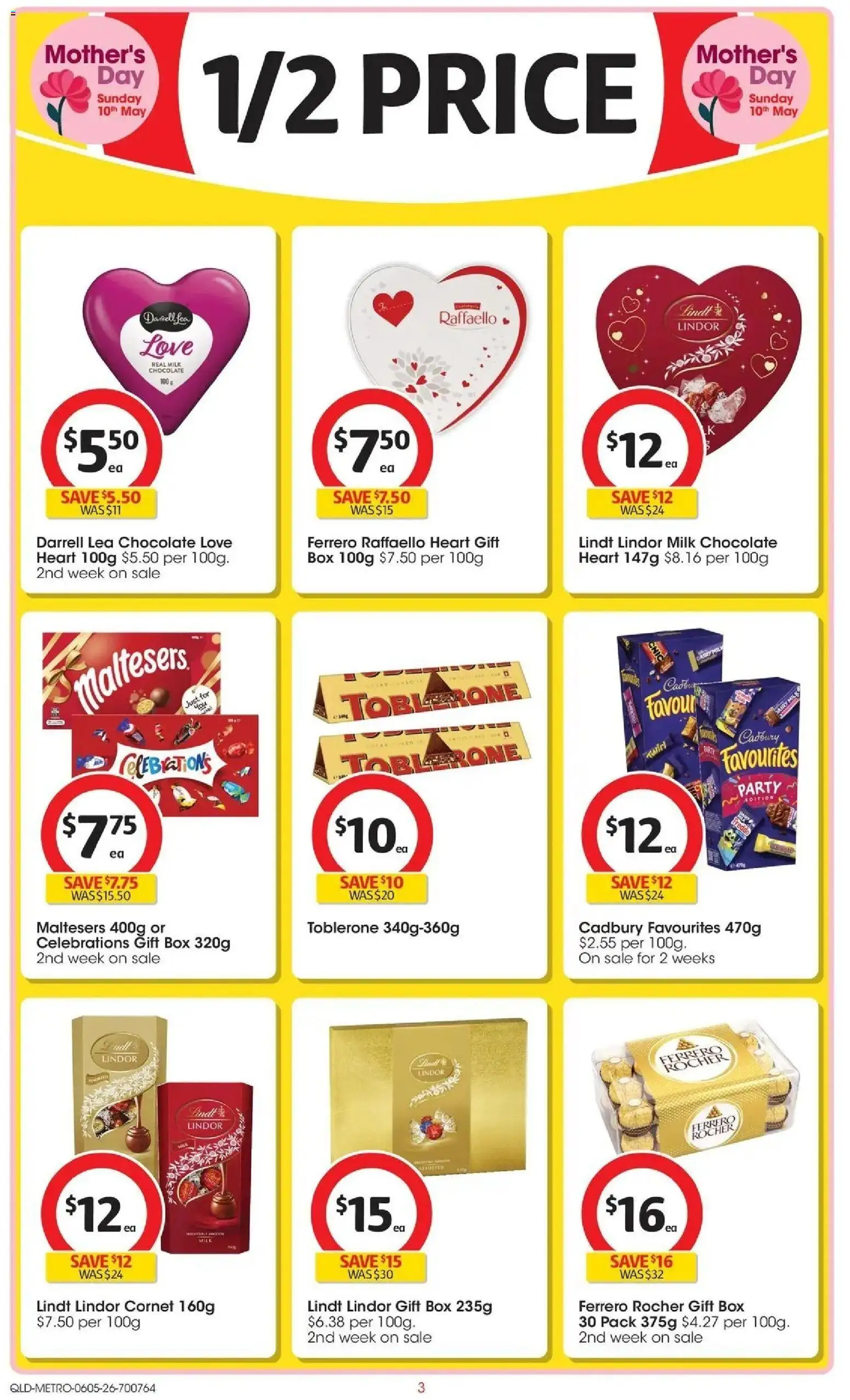 Coles catalogue - valid from 05.05.2026 | Page: 3 | Products: Box, Milk, Dairy, Chocolate