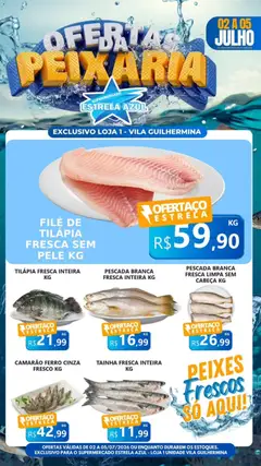 Estrela Azul ofertas Peixaria - Pré-Visualização do folheto da loja Estrela Azul, válido de 02/07/2026