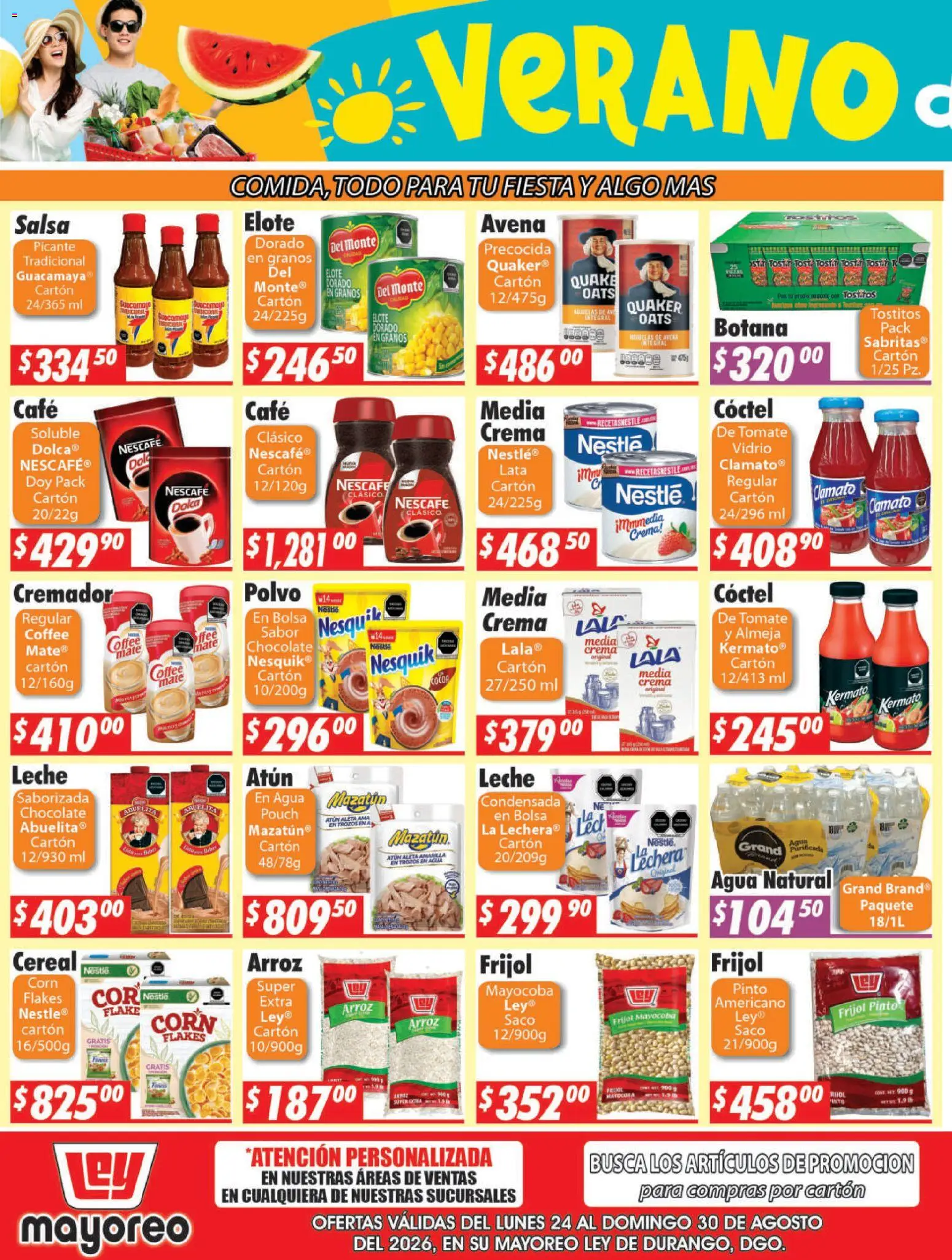 Nuevas ofertas de Casa Ley válidas en toda la República Mexicana desde el 24/08/2026. ¡Encuentra las mejores ofertas en Casa Ley folleto Durango! | Página: 5