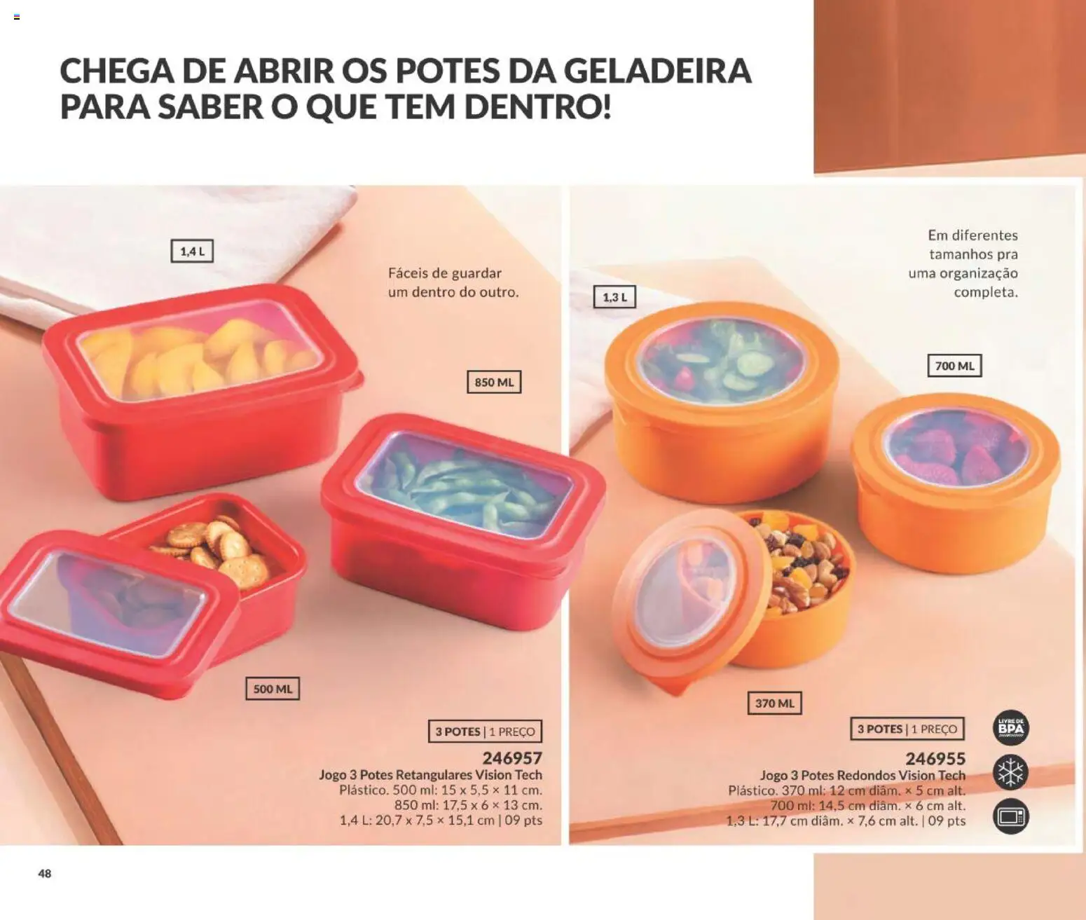 Avon Folheto - válido de 21/09/2026 | Página: 48 | Produtos: Geladeira, Potes