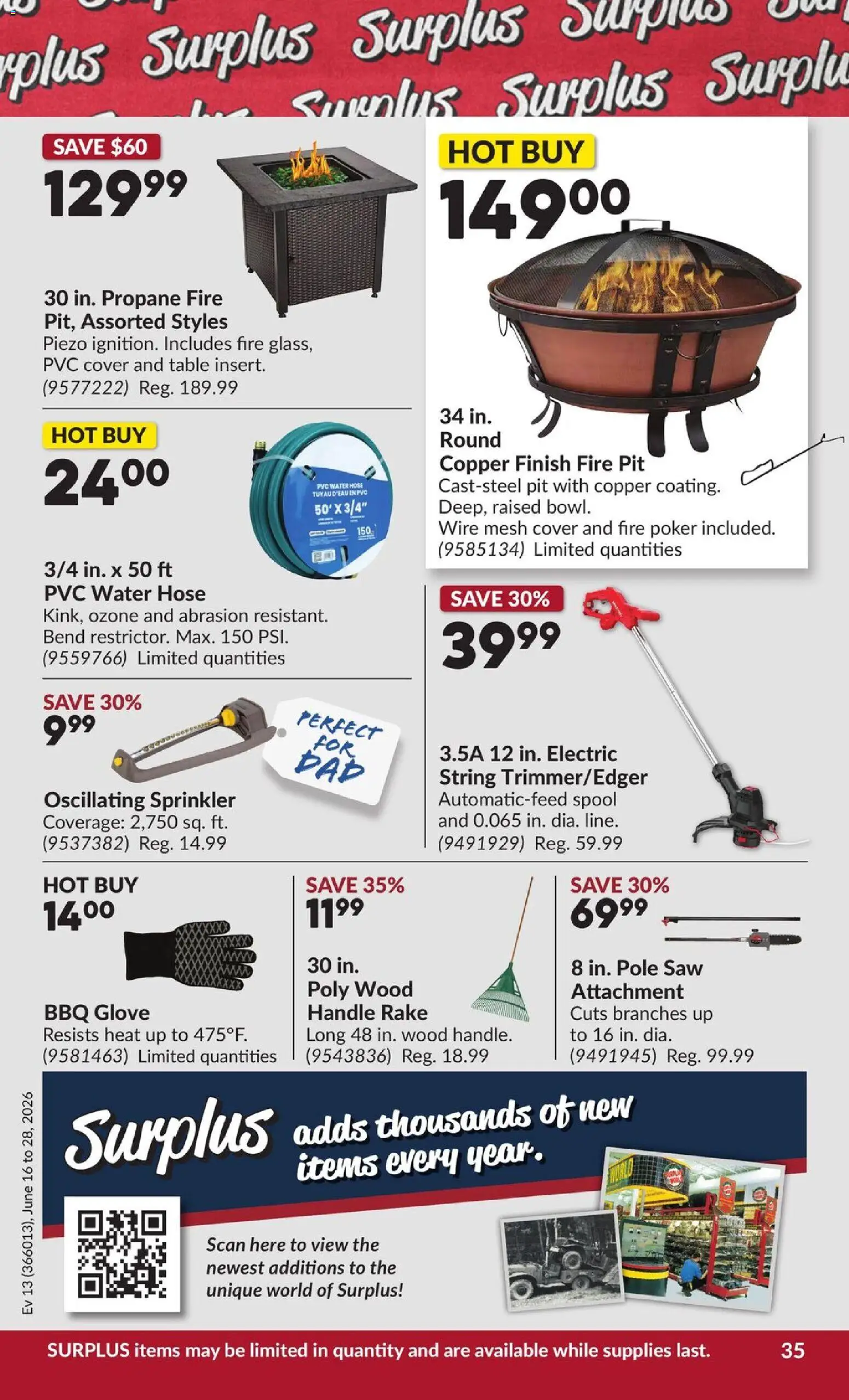 Princess Auto flyer valid from 16.06.2026 | Page: 39 | Products: Table