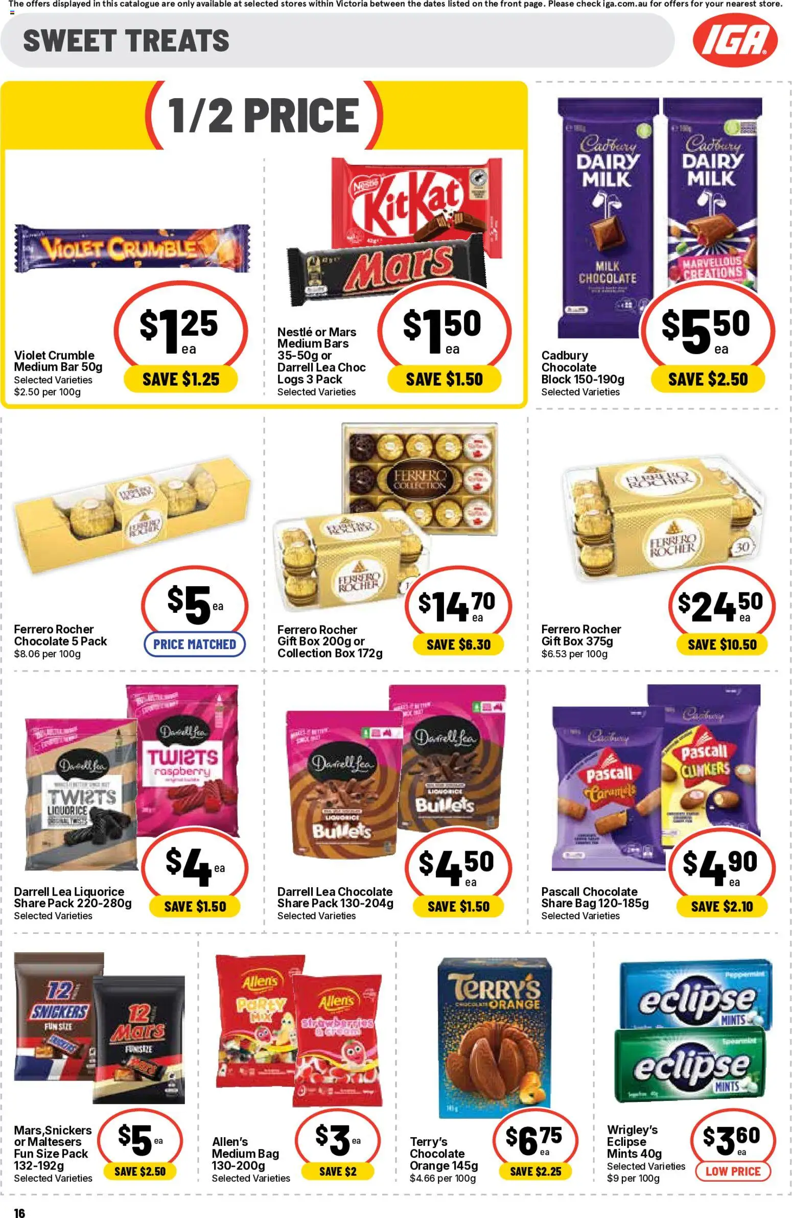 Ritchies catalogue - valid from 02/09/2026 | Page: 16 | Products: Box, Dairy, Snickers, Raspberry