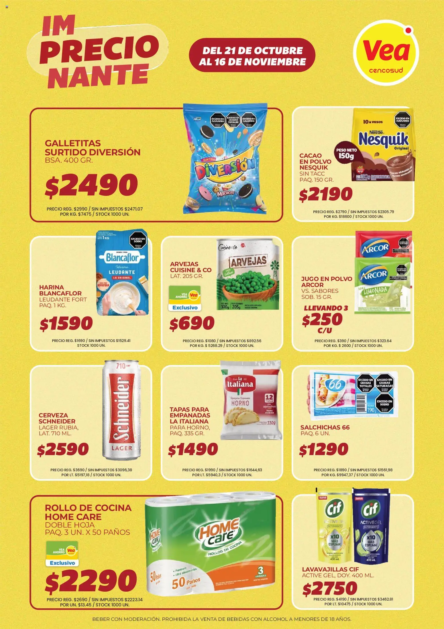 Vea - ImPRECIOnante | BsAs, NEA y Chubut │ válido desde el 21/10/2026 | Página: 2