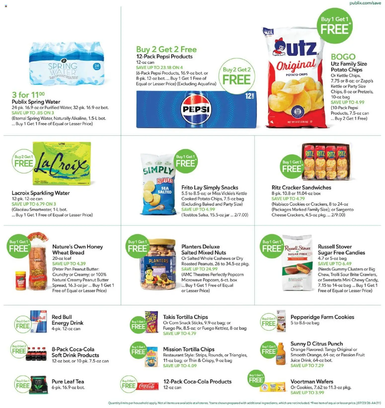 Publix Weekly Ad - valid from 07/22/2026 | Page: 11