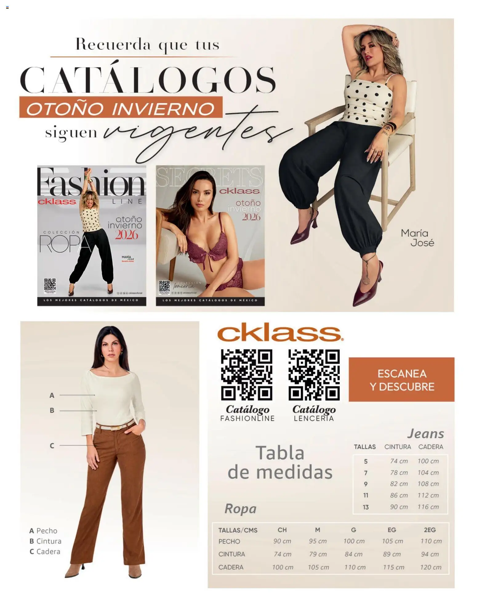 Nuevas ofertas de Cklass válidas en toda la República Mexicana desde el 11/09/2026. ¡Encuentra las mejores ofertas en Cklass catálogo Invierno! | Página: 2 | Productos: Ropa, Lenceria