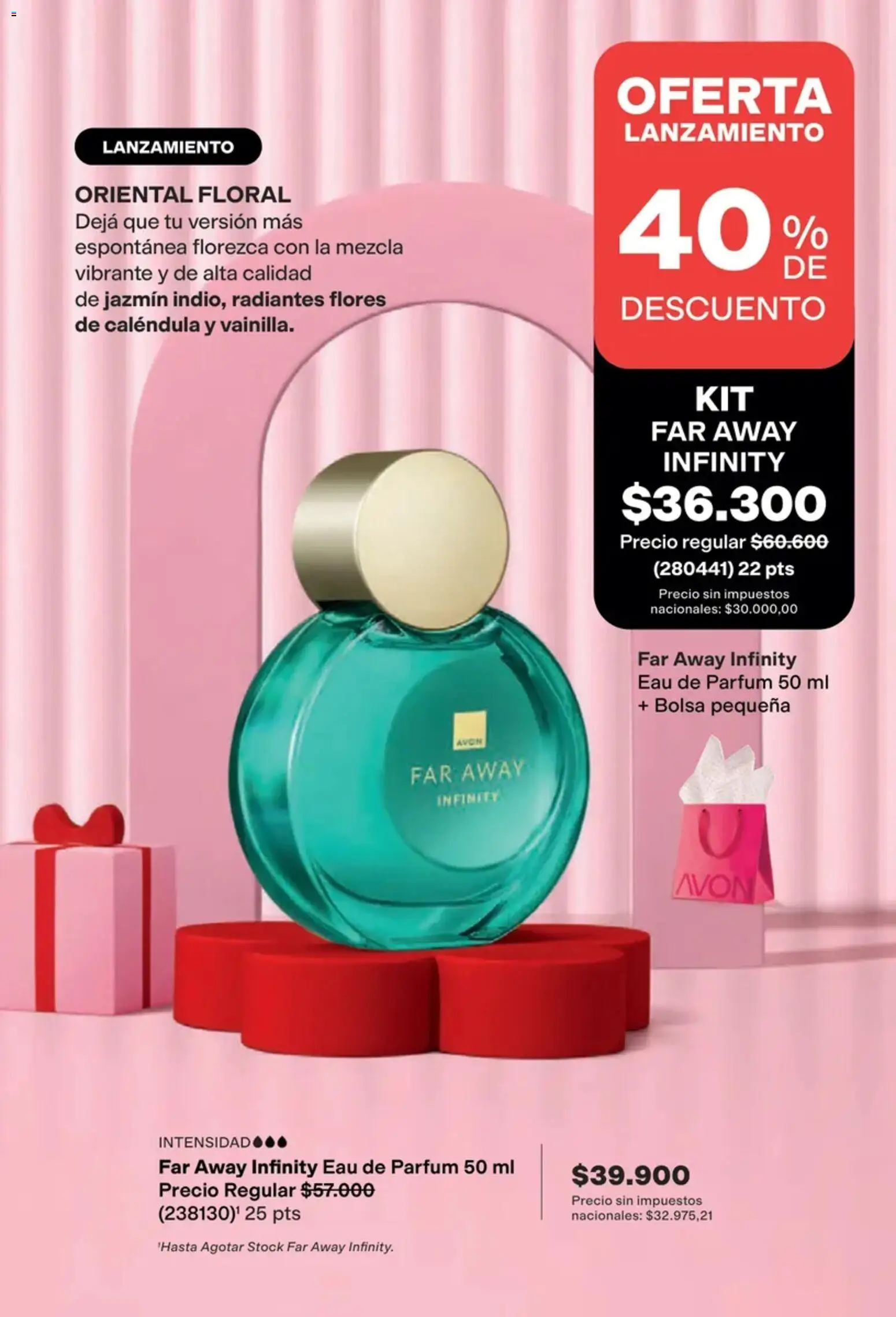 Catálogo AVON Campaña 13 │ válido desde el 01/09/2026 | Página: 8 | Productos: Bolsa, Flores