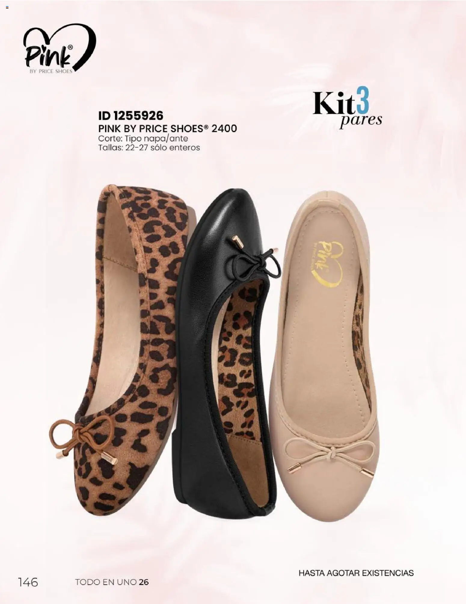 Nuevas ofertas de Price Shoes válidas en toda la República Mexicana desde el 06.05.2026. ¡Encuentra las mejores ofertas en Price Shoes catálogo Todo en uno! | Página: 146