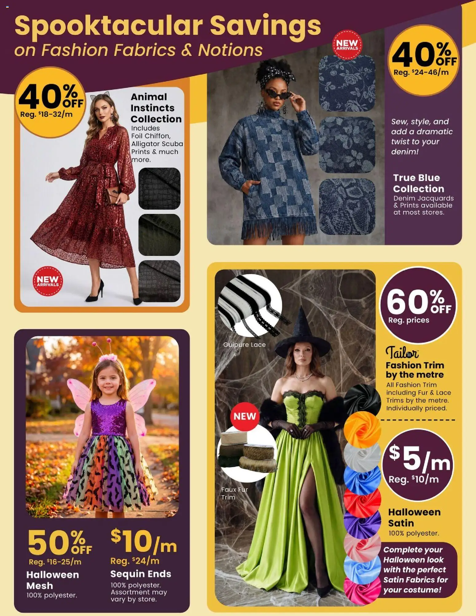 Fabricland flyer valid from Sep 1, 2026 | Page: 6 | Products: Foil
