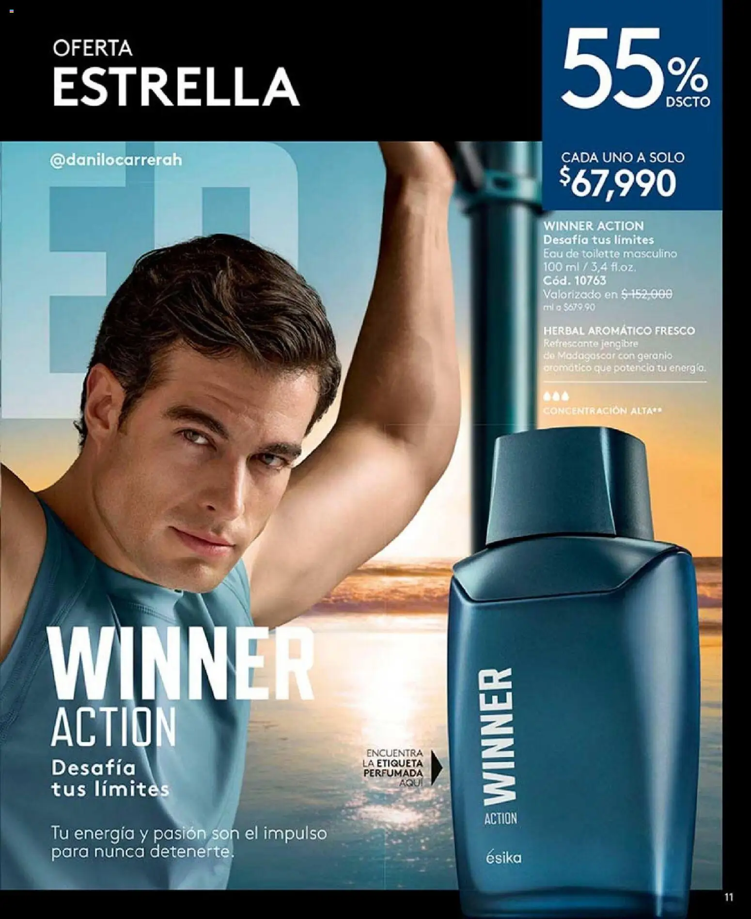 Ésika revista - valida desde el 04.05.2026 | Página: 13 | Productos: Eau de toilette
