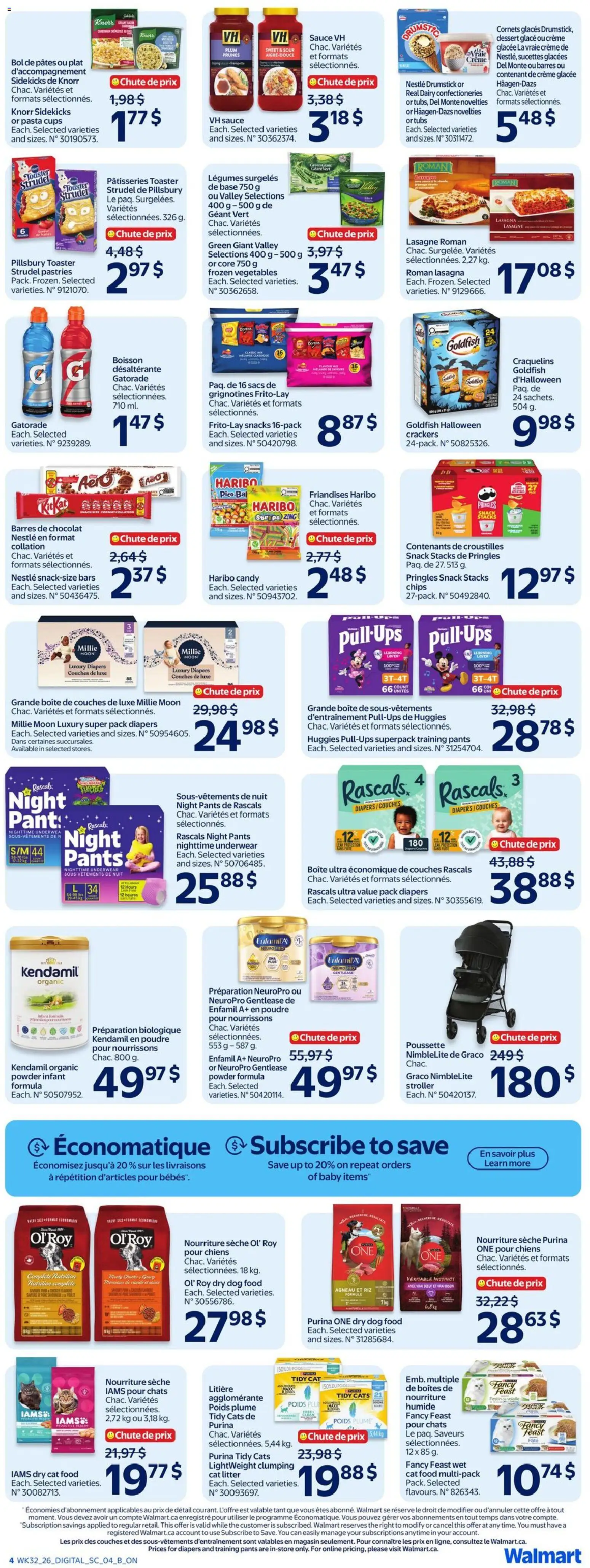 Walmart flyer valid from Sep 3, 2026 | Page: 8