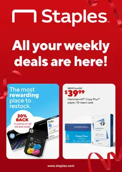 Preview of Staples weekly ads valid from 31.05.2026