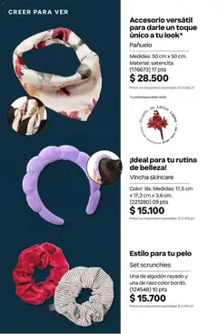 Vista previa Catálogo Natura Ciclo 13 válido desde el 02/09/2026 | Página: 307