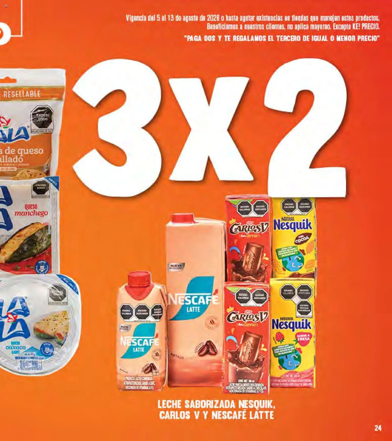 Nuevas ofertas de La Comer válidas en toda la República Mexicana desde el 05/08/2026. ¡Encuentra las mejores ofertas en La Comer folleto! | Página: 47