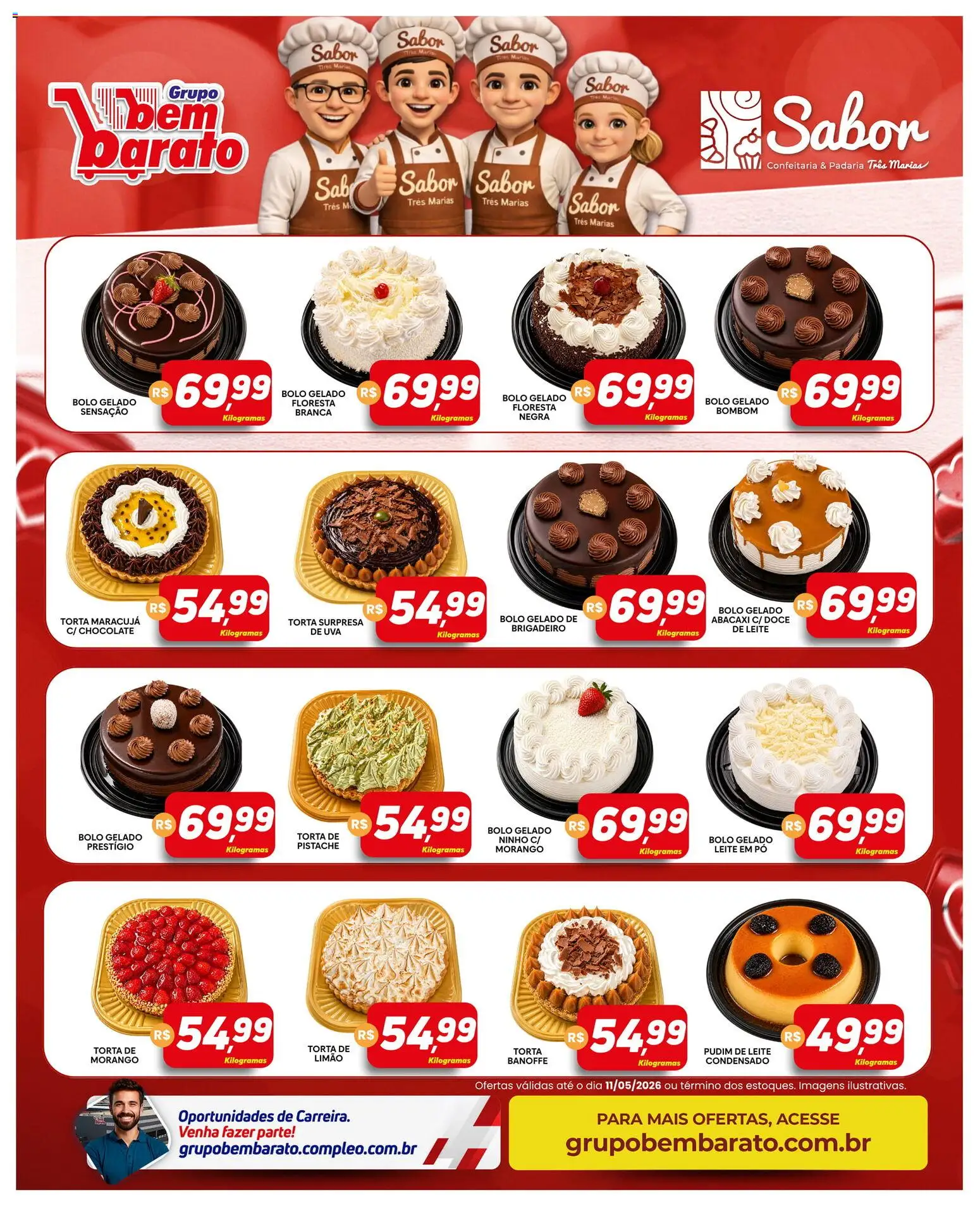 Supermercado Bem Barato Folheto - válido de 05.05.2026 | Página: 4 | Produtos: Maracujá, Pistache, Pó, Abacaxi