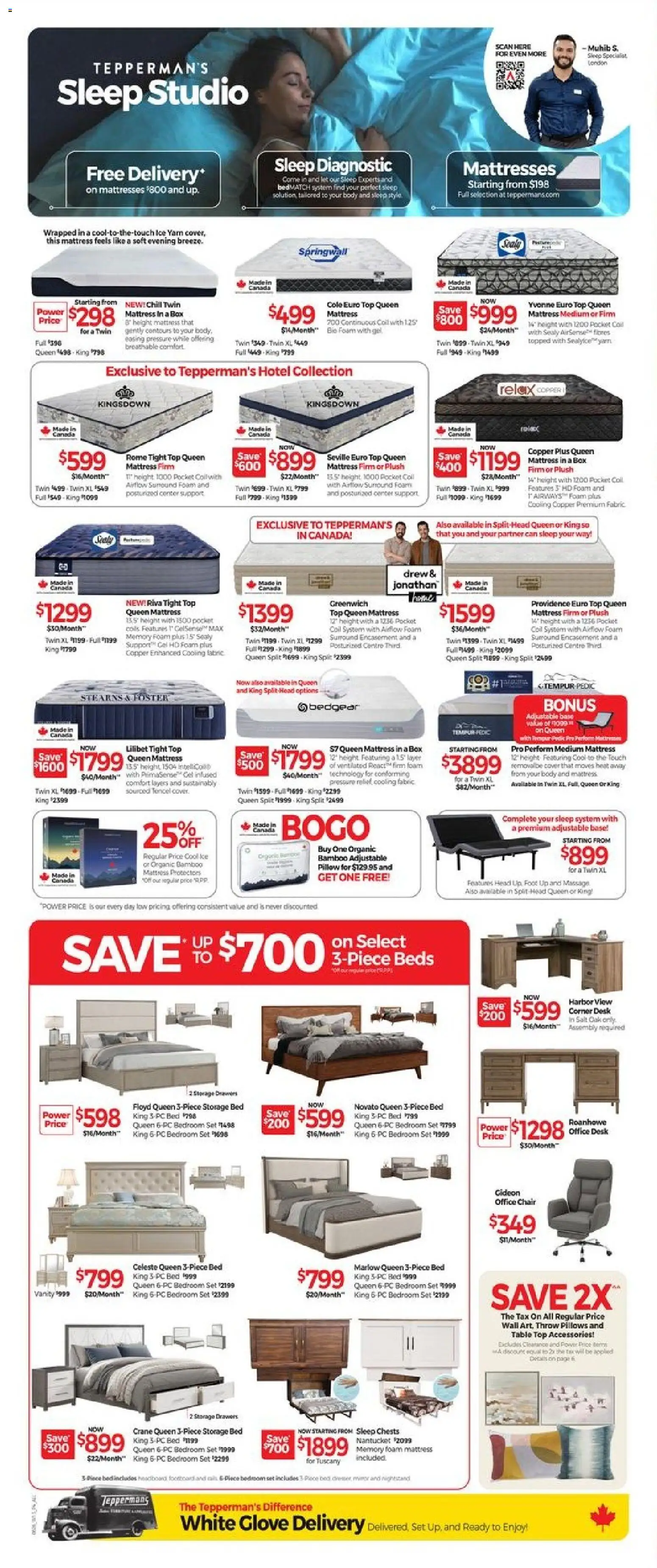 Tepperman's flyer valid from 29.05.2026 | Page: 8 | Products: PC, Bed, Table, Chair