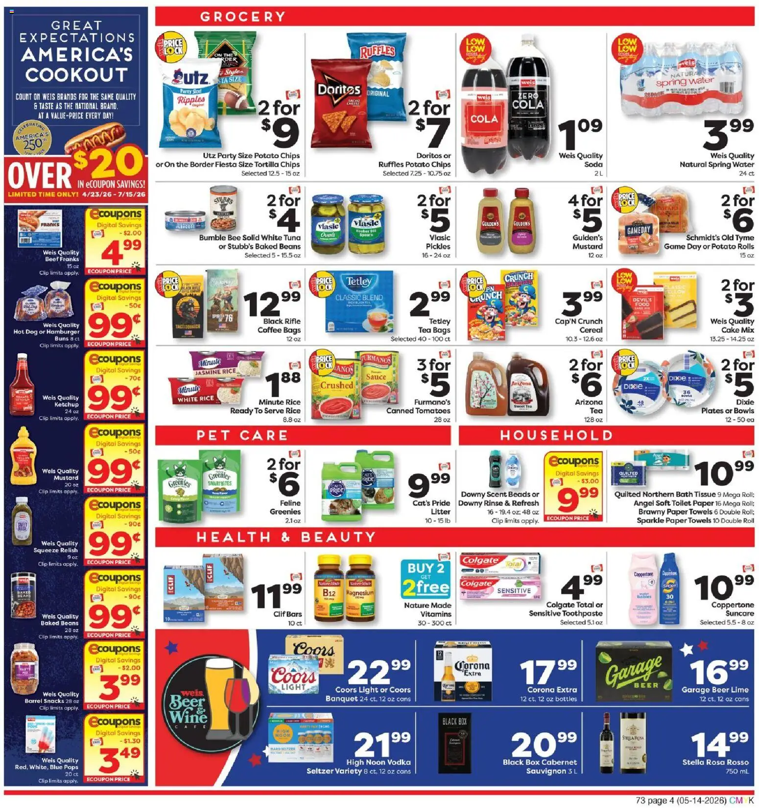 Weis Weekly Circular - VA - valid from 14.05.2026 | Page: 4