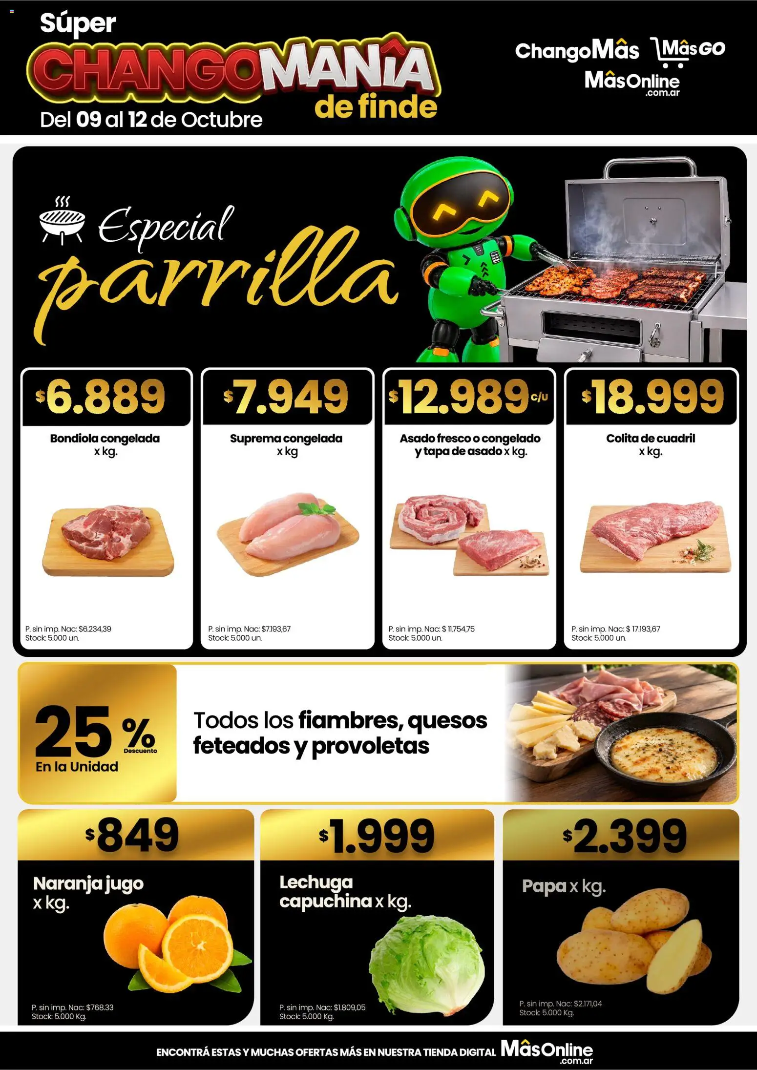 Changomas Changomania de finde │ válido desde el 09/10/2026 | Página: 5