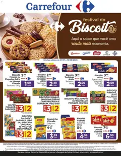 Carrefour ofertas Festival dos biscoitos - Pré-Visualização do folheto da loja Carrefour, válido de 31/07/2026