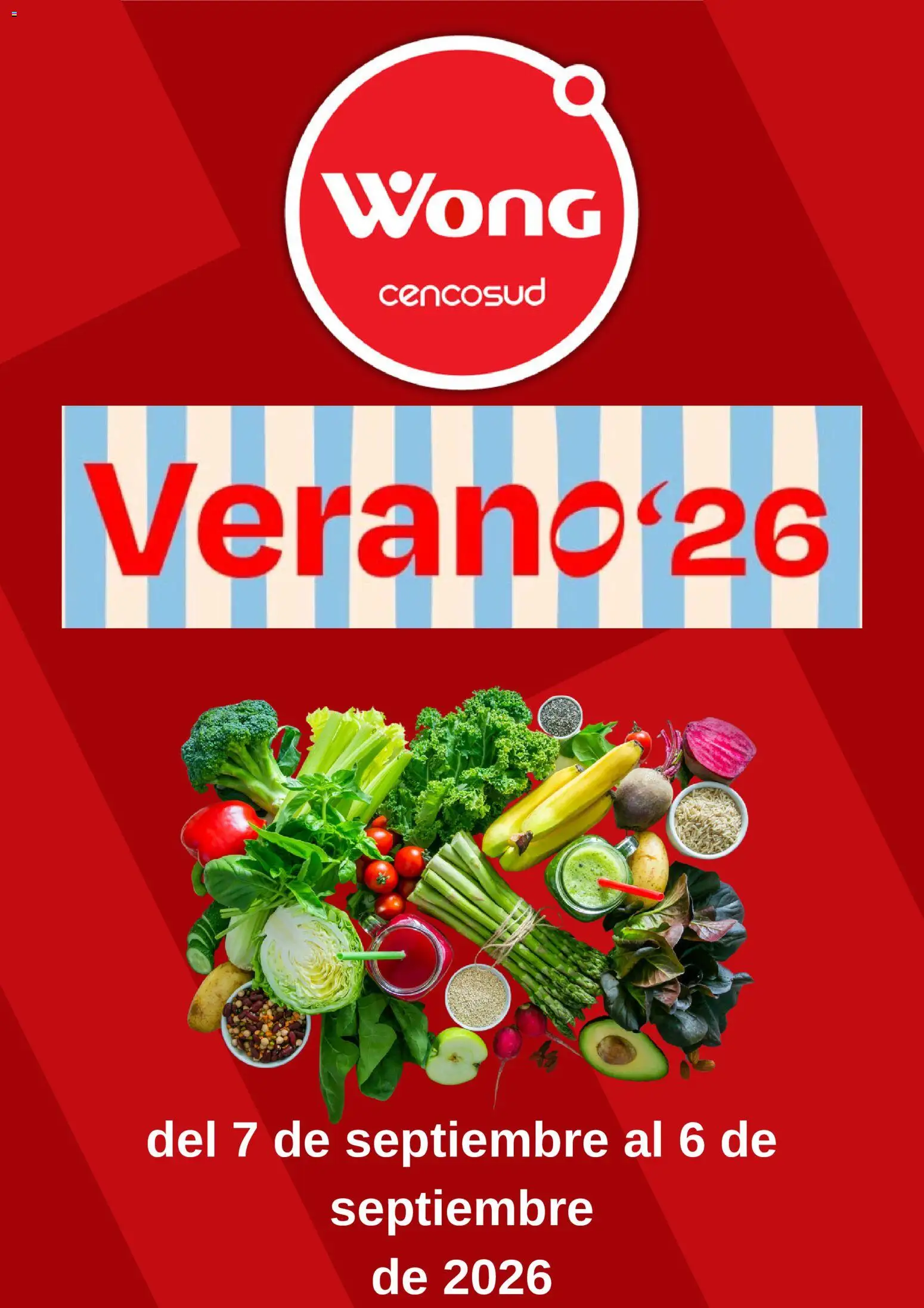 Catálogo Wong válido desde 07/09/2026 | Página: 1