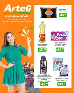 Vista previa de Arteli folleto Quincenal, nuevo folleto de la tienda, válido en México a partir del 07/08/2026
