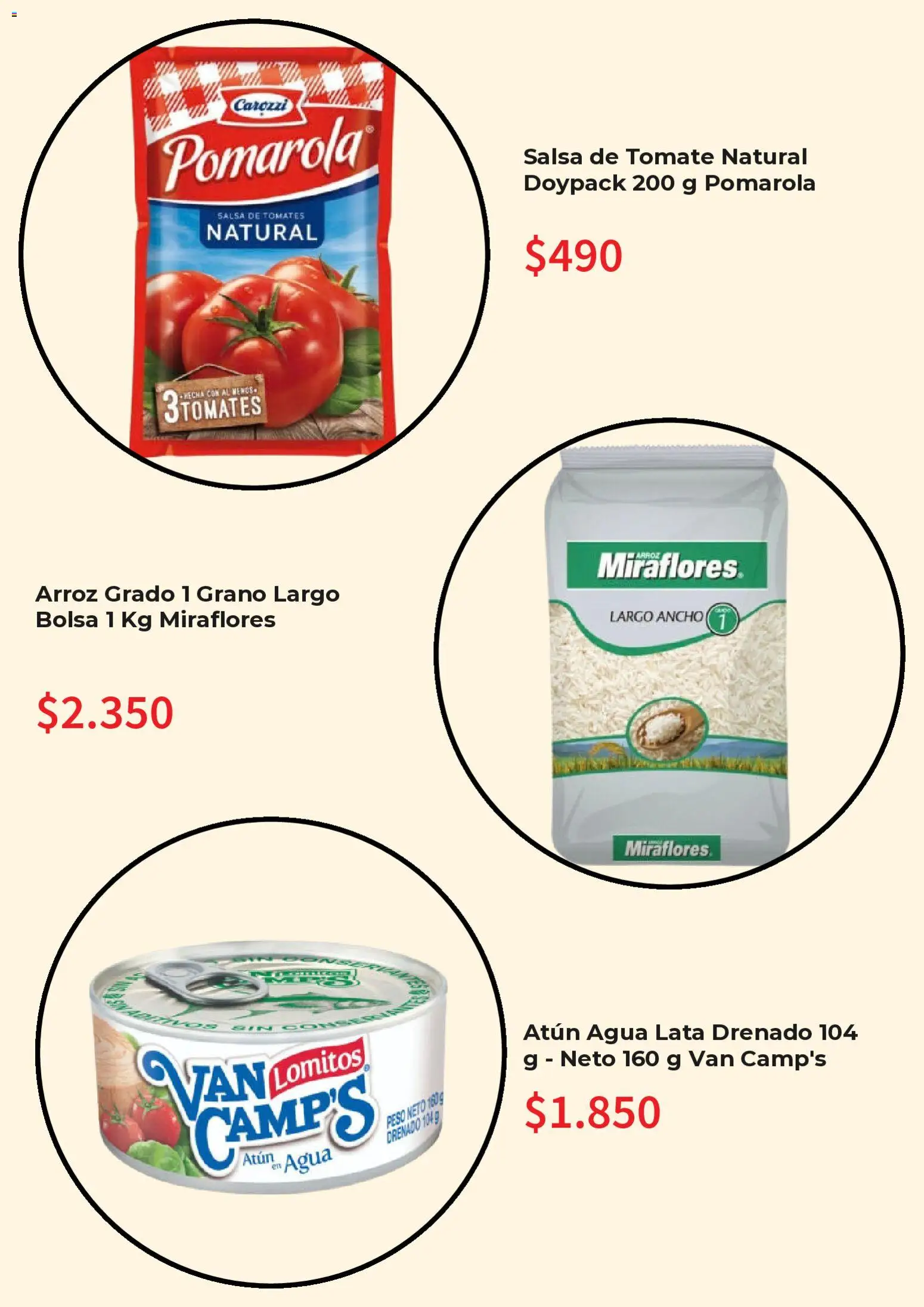 Super Bodega aCuenta Ofertas │ válido desde el 29.09.2026 | Página: 5 | Productos: Tomate, Agua, Tomates, Arroz