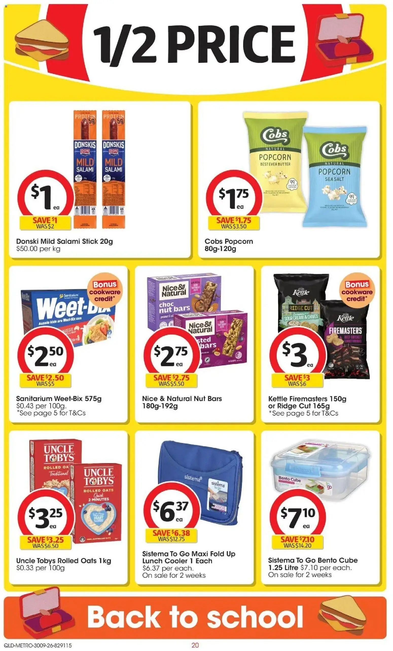 Coles catalogue - valid from 30/09/2026 | Page: 20 | Products: Butter, Cookware, Popcorn, Salt