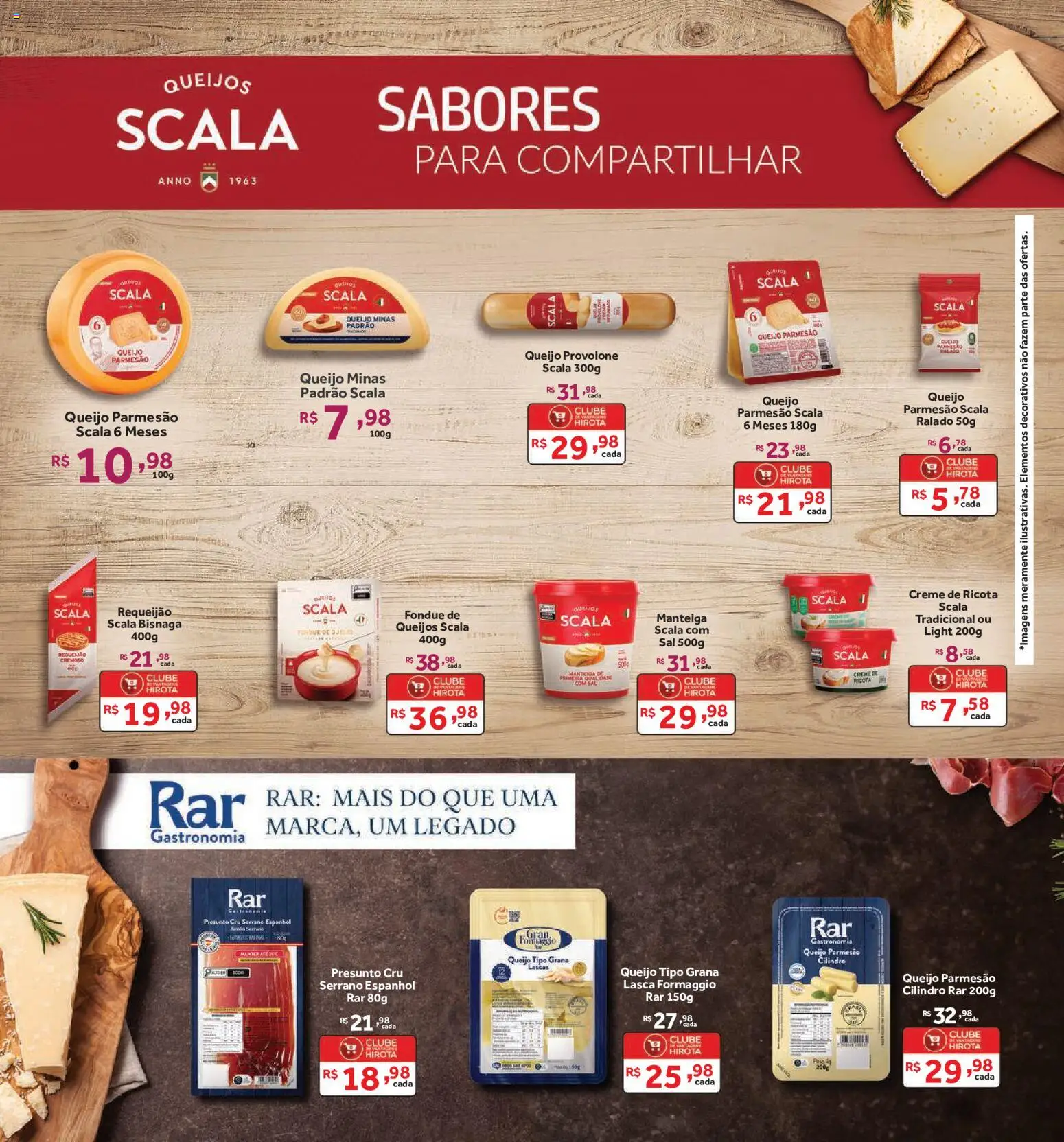 Hirota Food Folheto - válido de 20.05.2026 | Página: 10 | Produtos: Ricota, Queijo parmesão, Sal, Requeijão