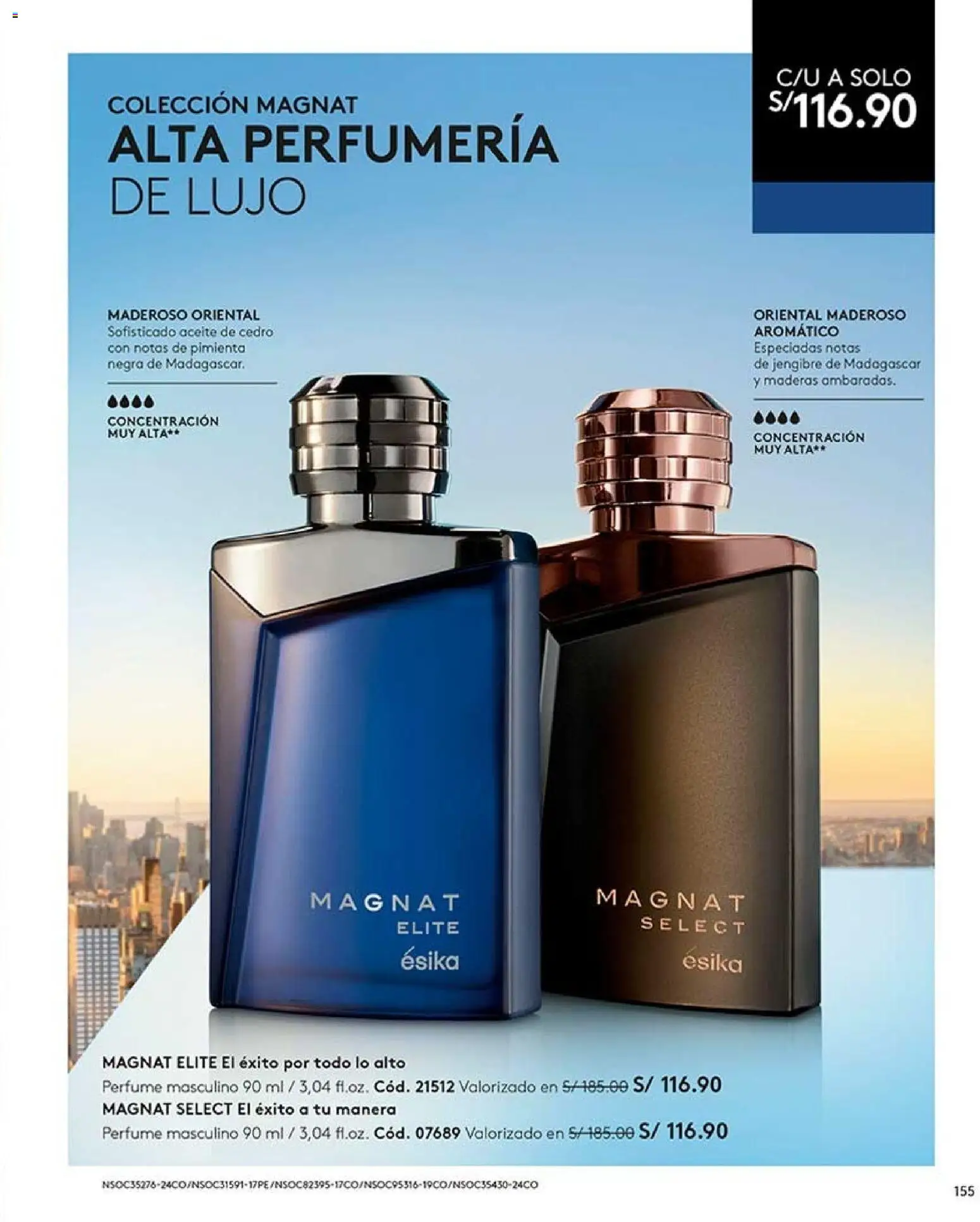 Catálogo Ésika válido desde 11/07/2026 | Página: 167 | Productos: Aceite, Perfume
