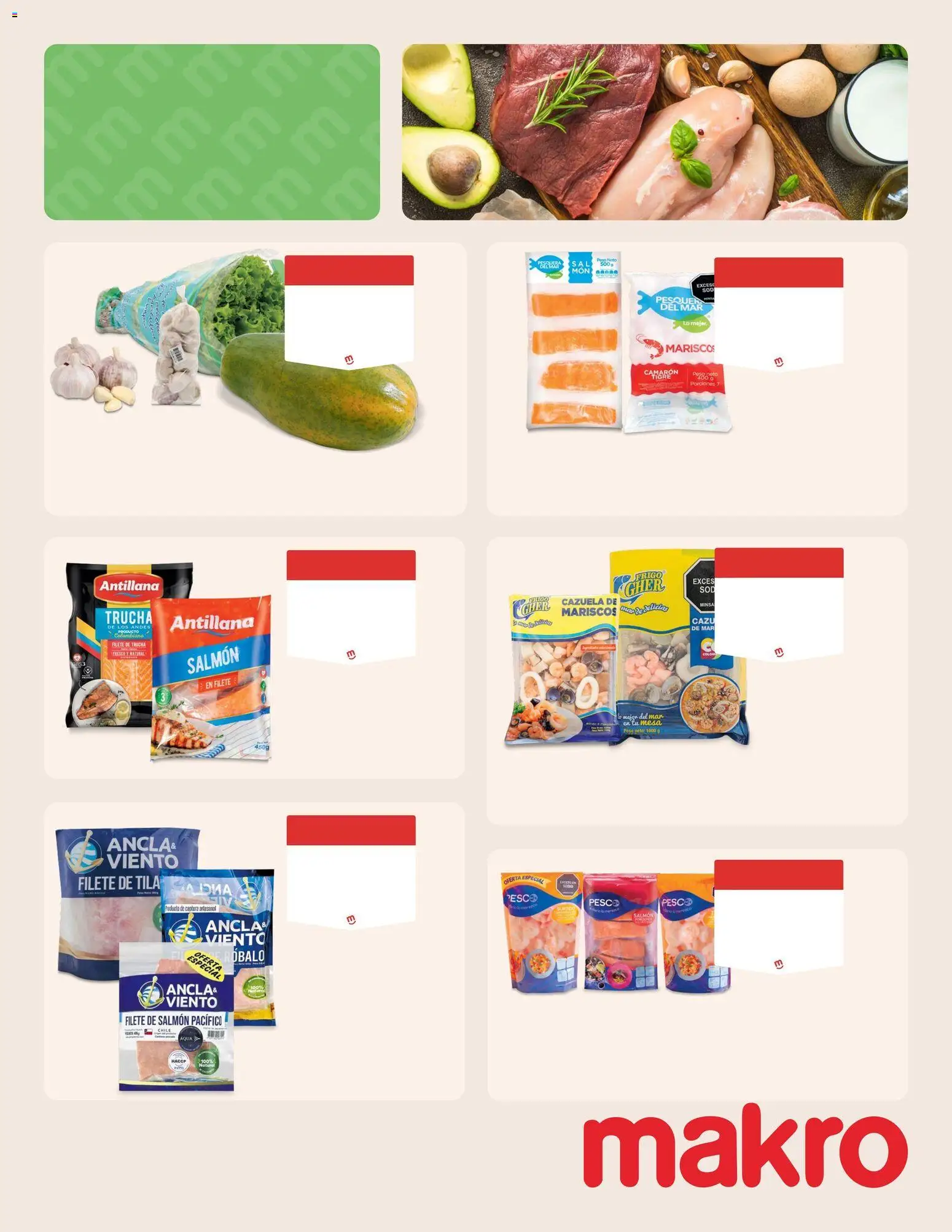 Makro revista - valida desde el 05.06.2026 | Página: 2 | Productos: Peso, Ducha Bidet, Mesa, Mariscos