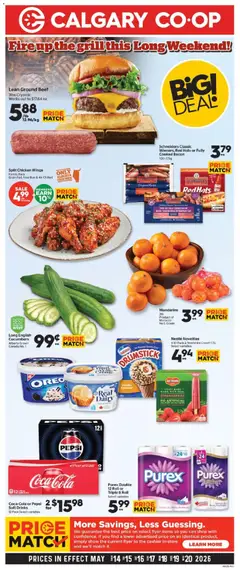 Preview of Calgary Co-op weekly flyer / circulaire from shop Calgary Co-op valid from 14.05.2026