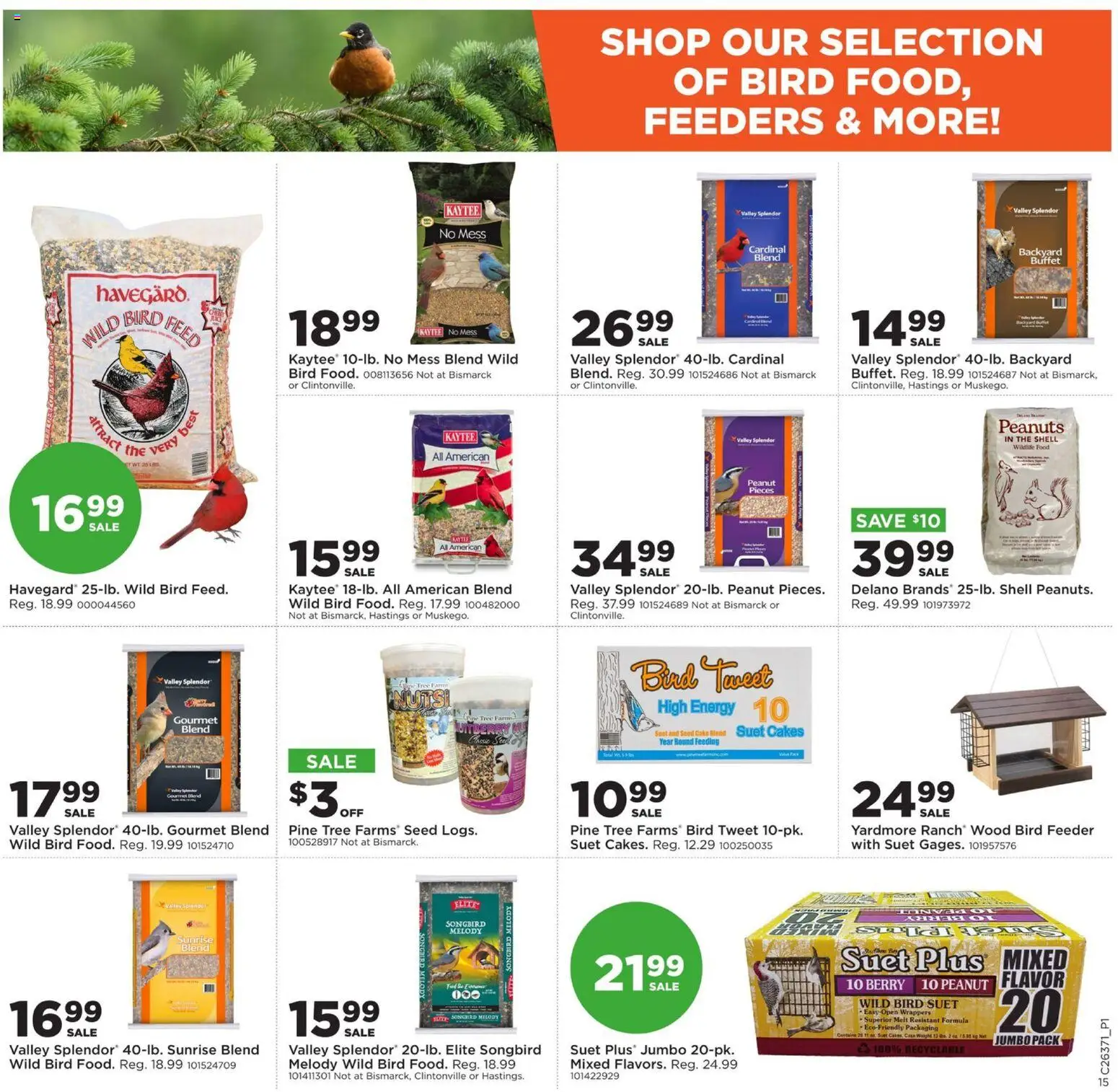 Mills Fleet Farm Weekly Ad - valid from 09/08/2026 | Page: 20 | Products: Cake, Peanuts, Weight