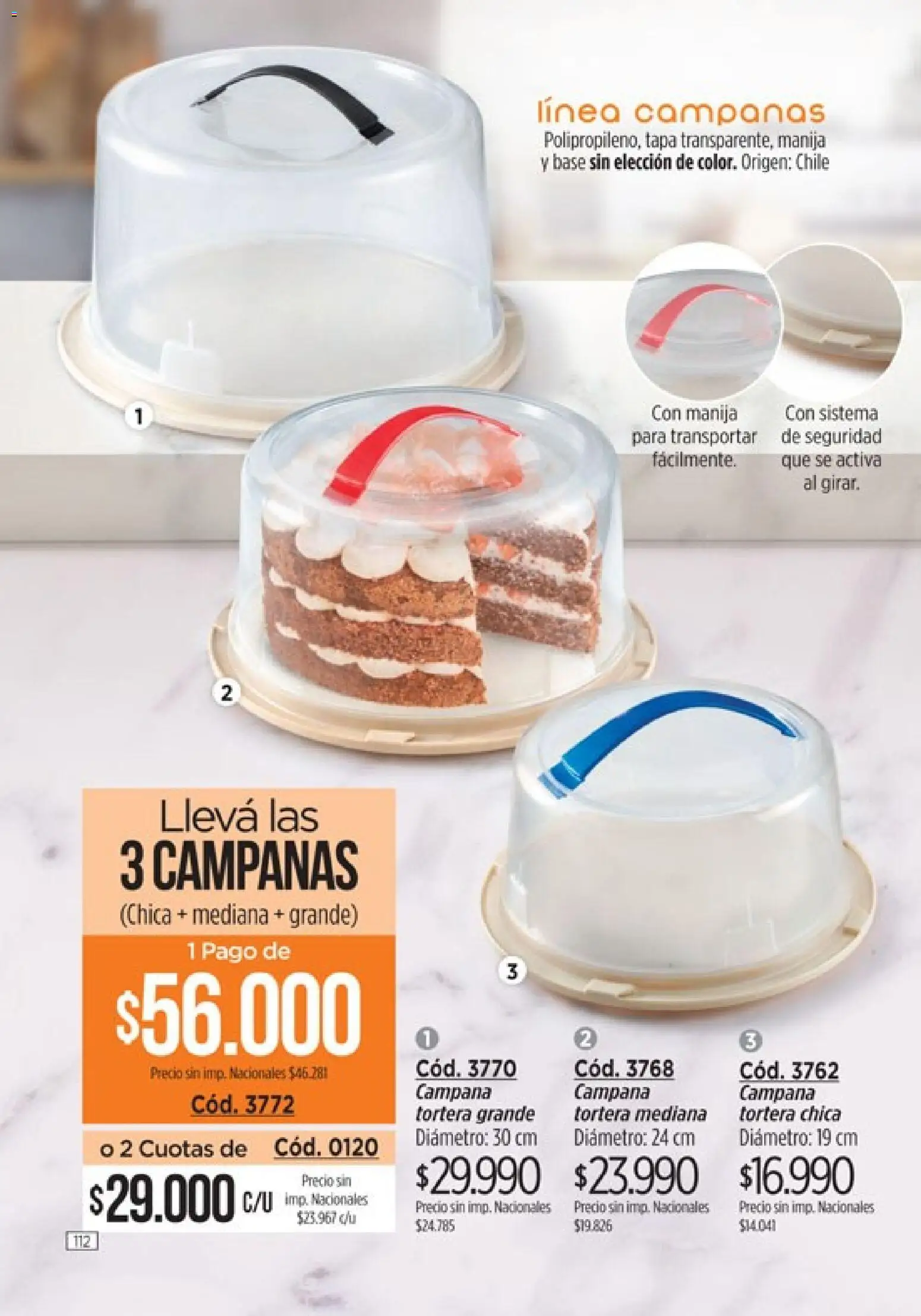 Catálogo Amodil Campaña 15 │ válido desde el 26/08/2026 | Página: 112 | Productos: Campana