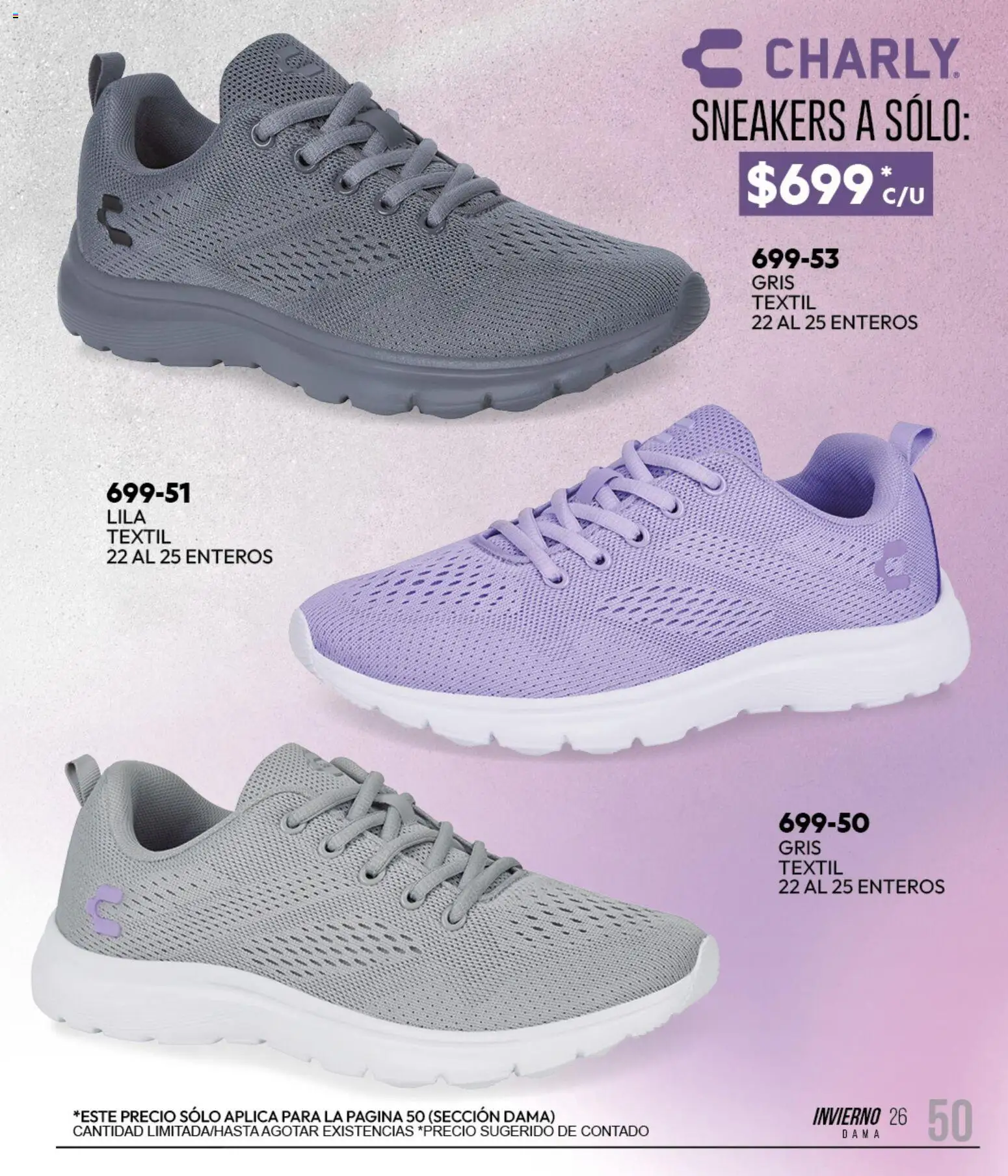 Nuevas ofertas de Cklass válidas en toda la República Mexicana desde el 11/09/2026. ¡Encuentra las mejores ofertas en Cklass catálogo Sportbrands Dama Invierno! | Página: 61